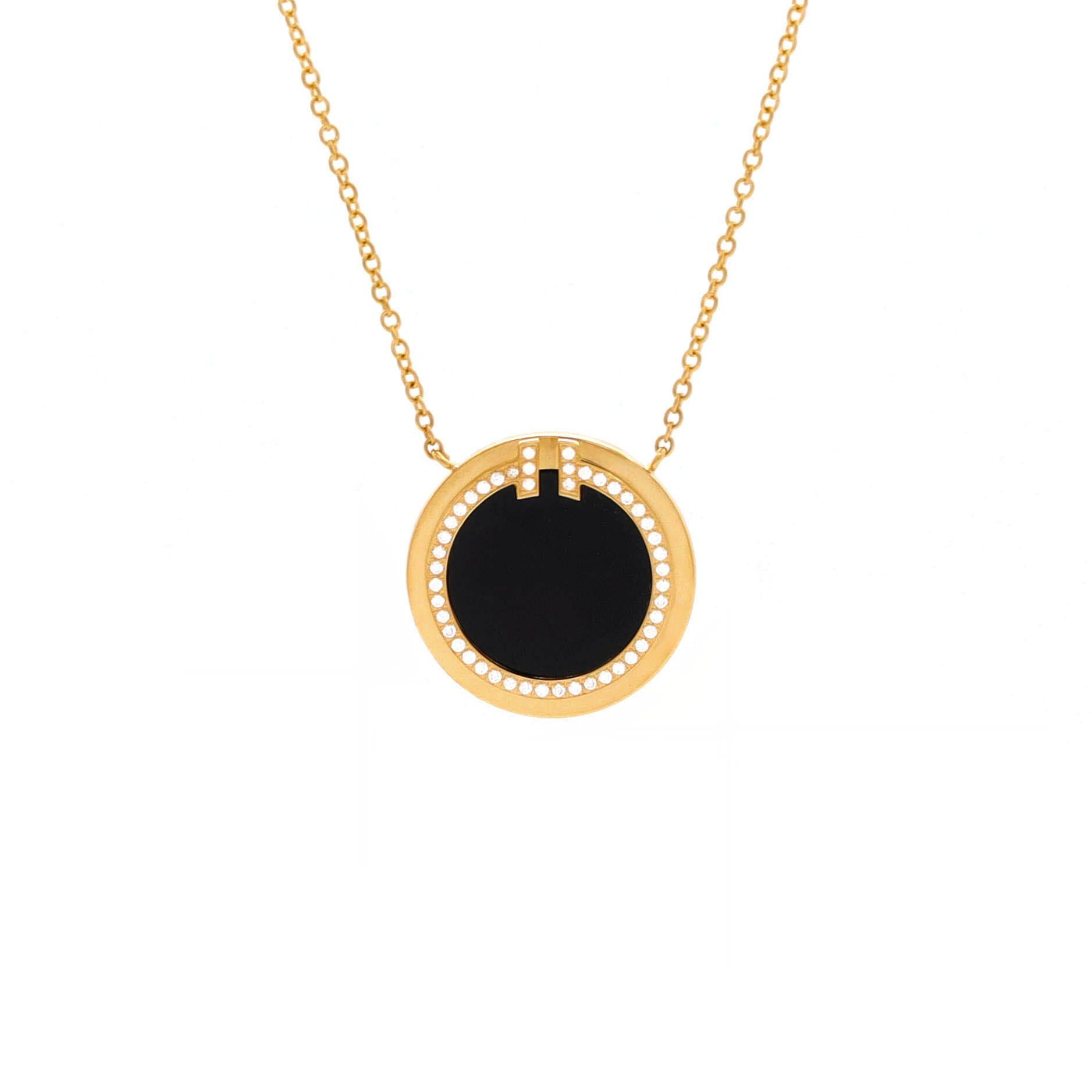 Tiffany & Co. T Circle Pendant Necklace Size ONE SIZE - 1 Thumbnail