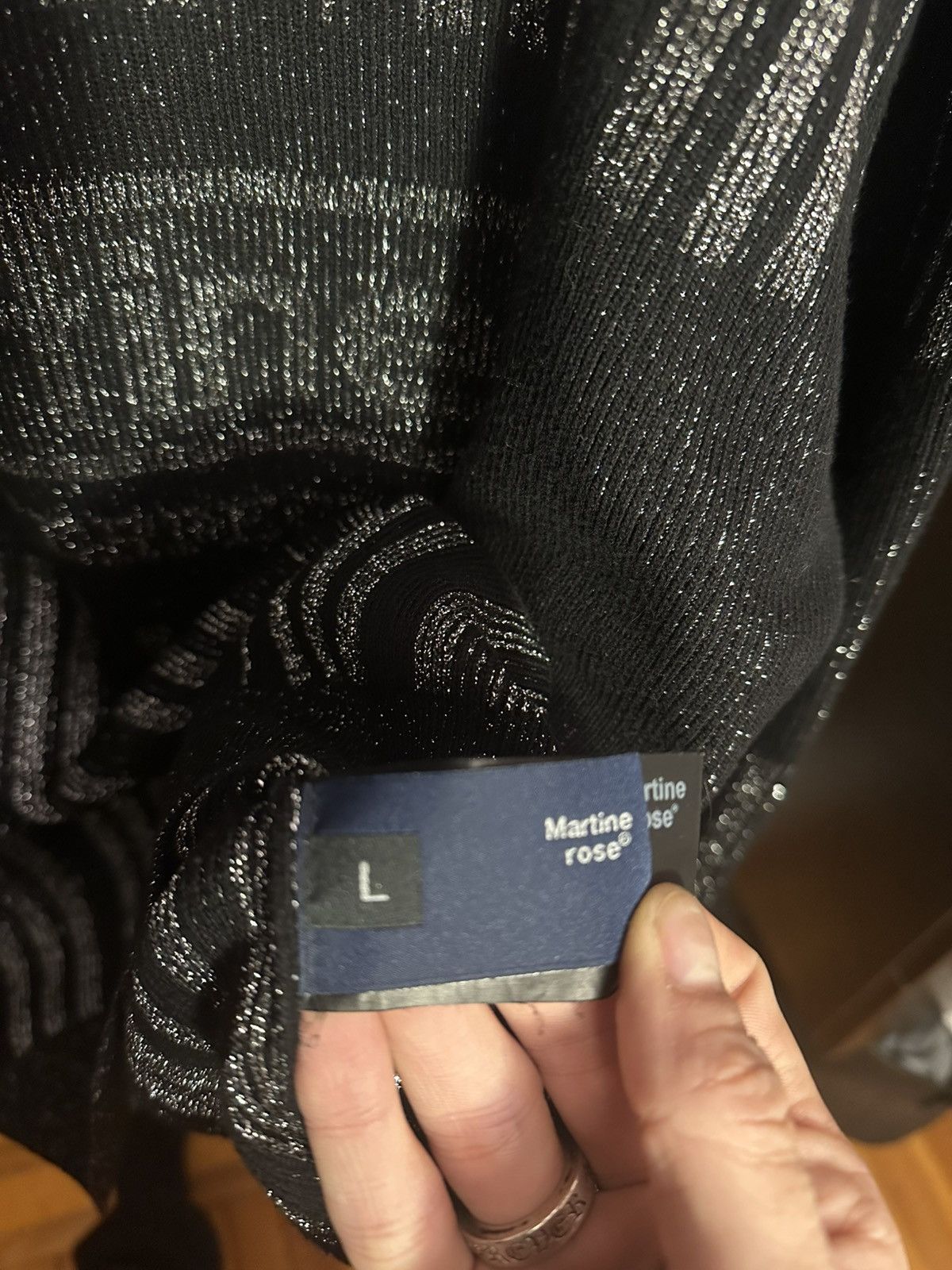 Martine Rose FW/20 Runway Black Prism Zip Sweater Size US L / EU 52-54 / 3 - 13 Thumbnail