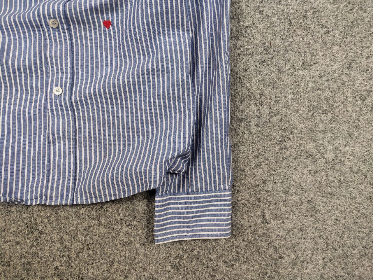 Moschino Moschino Design Casual Striped Minimalist Logo Button Shirt Size US M / EU 48-50 / 2 - 10 Thumbnail