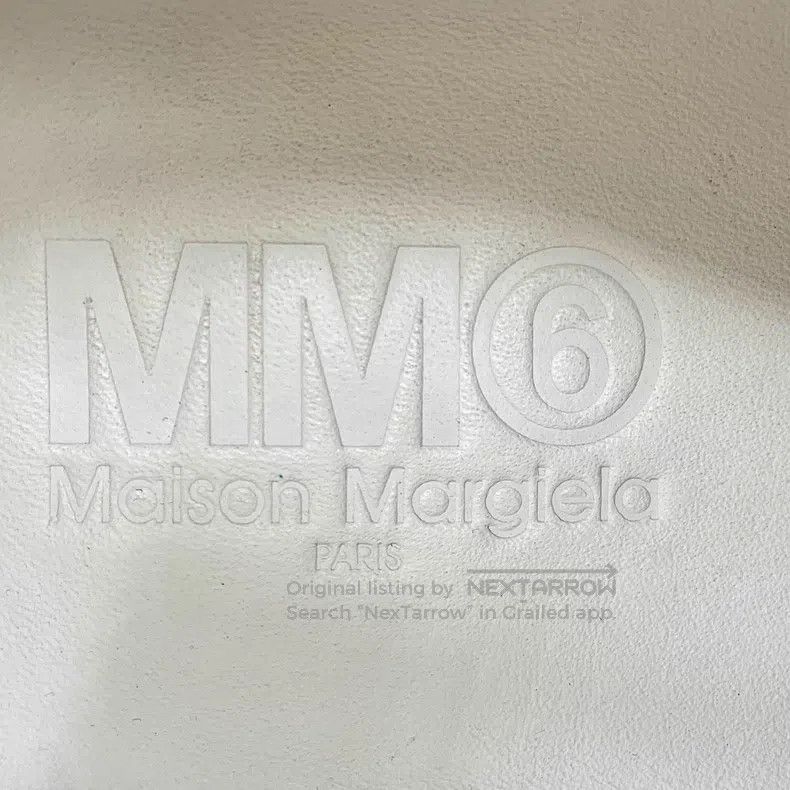 Maison Margiela Maison Margiela White leather-lacing casual flat sneakers Size US 7.5 / IT 37.5 - 7 Thumbnail
