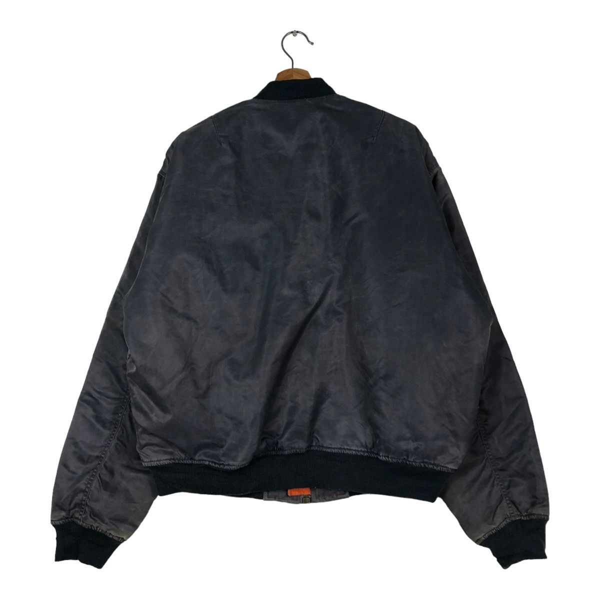 Japanese Brand 🔥RIOT RIOT VINTAGE BOMBER JACKET FLY SUNTORY COFFEE BOSS Size US L / EU 52-54 / 3 - 8 Thumbnail