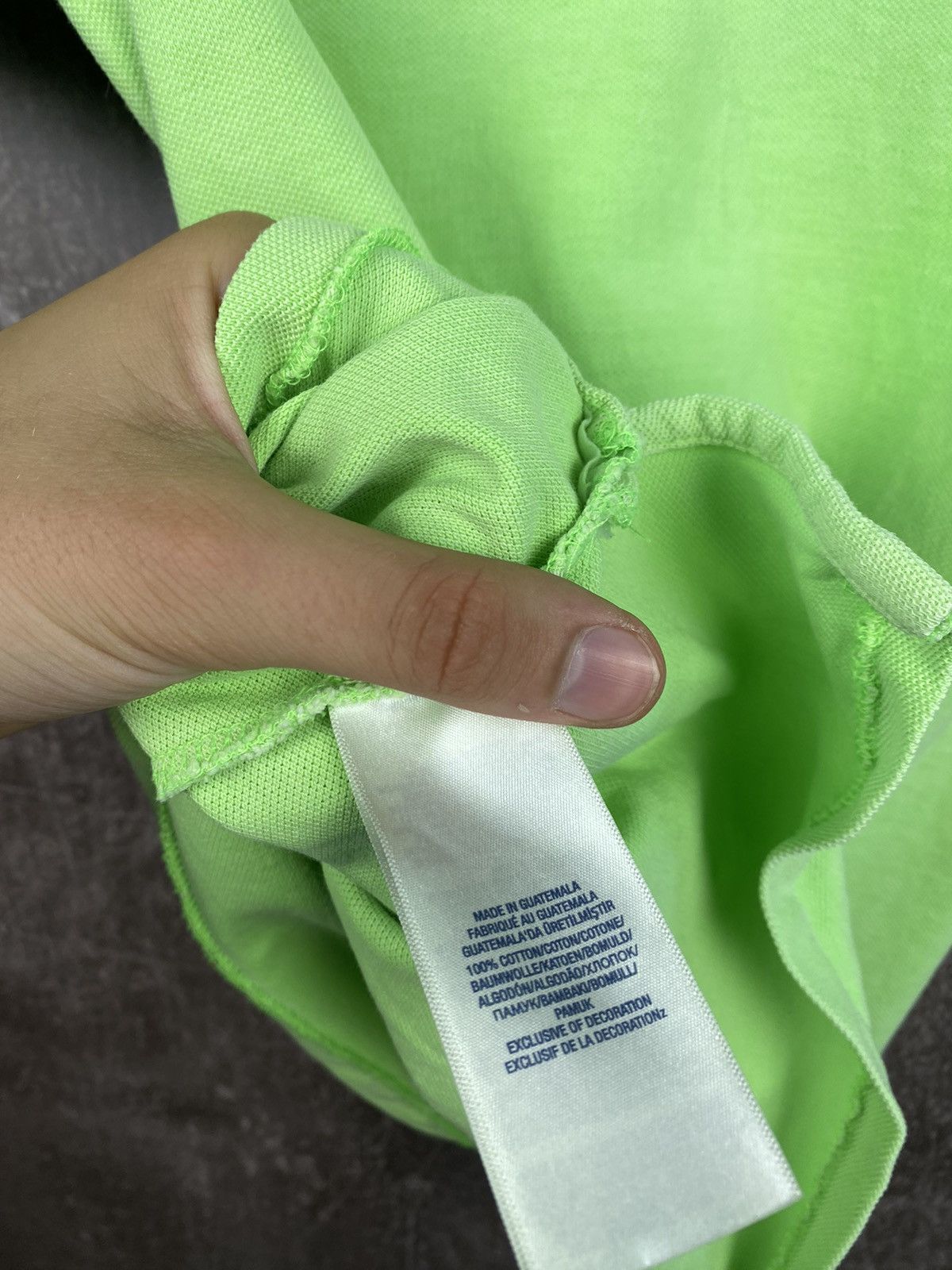 Polo Ralph Lauren Y2K Polo Ralph Lauren Green & Blue Polo shirt Size US XS / EU 42 / 0 - 6 Thumbnail