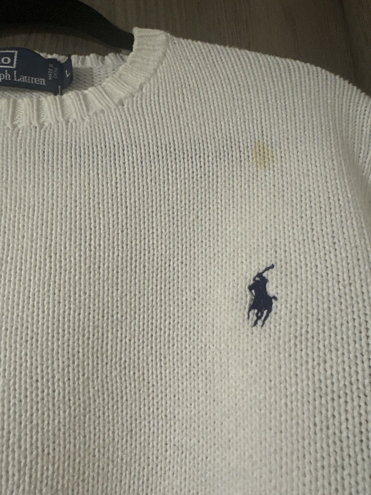 Polo Ralph Lauren Vintage Polo Ralph Lauren Pima Cotton Knit Sweater Size US L / EU 52-54 / 3 - 1 Thumbnail