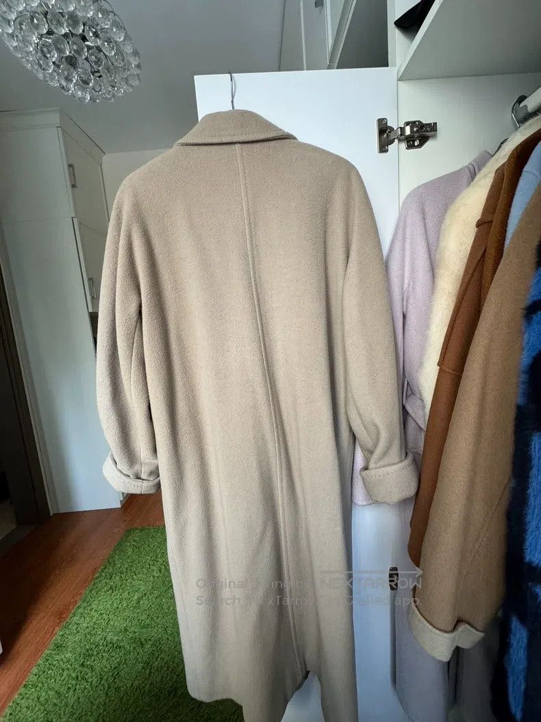 Max Mara Max Mara Classic Beige Wool Coat Size XS / US 0-2 / IT 36-38 - 3 Thumbnail