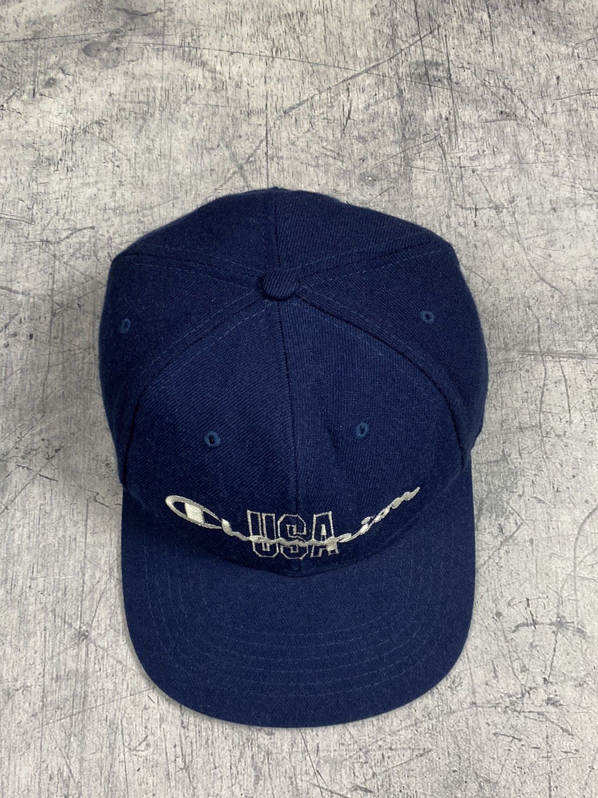 Champion × Vintage Rare Vintage Champion USA Wool Cap Size ONE SIZE - 5 Thumbnail
