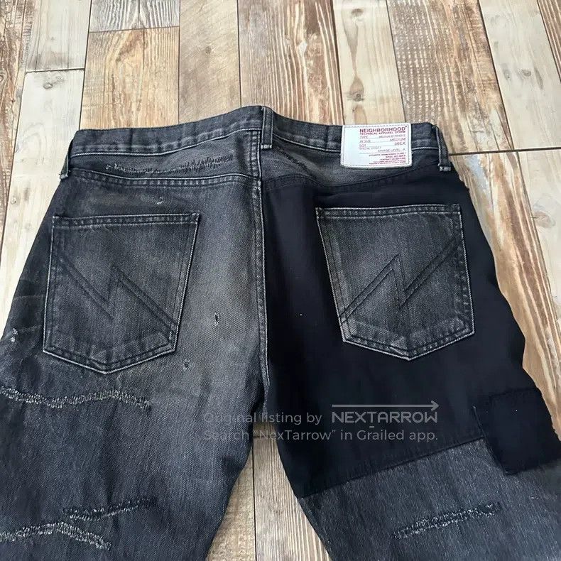 Neighborhood Neighborhood size M Heavyweight Washed Denim Jeans Size US 27 - 7 Thumbnail
