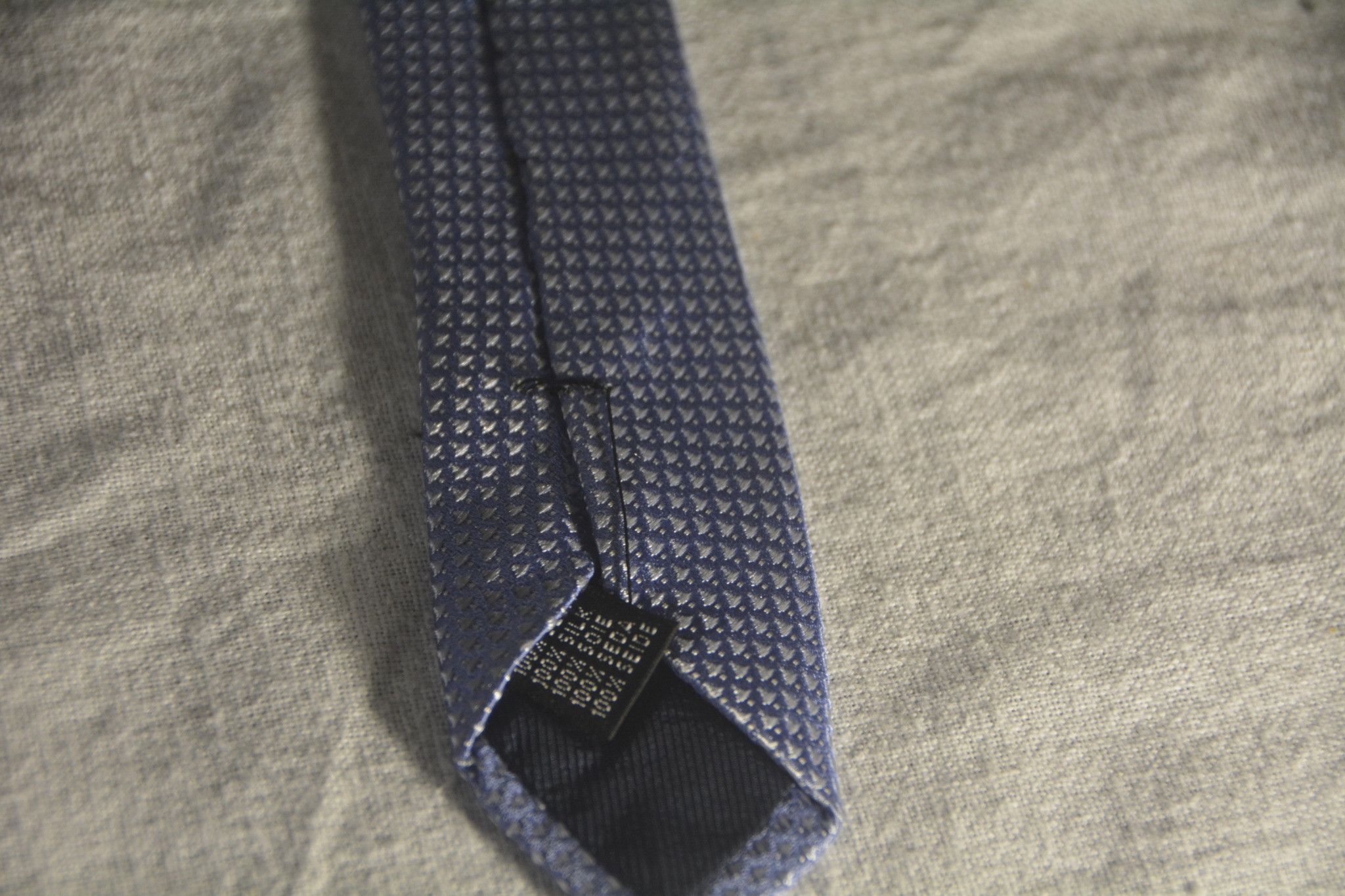 Other Bagutta Light Blue Micro-Pattern Silk Necktie Size ONE SIZE - 4 Thumbnail