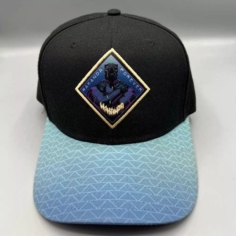 Other Marvel Black Panther Hat Men Wakanda Forever Snap Back Cap Size ONE SIZE - 1 Thumbnail