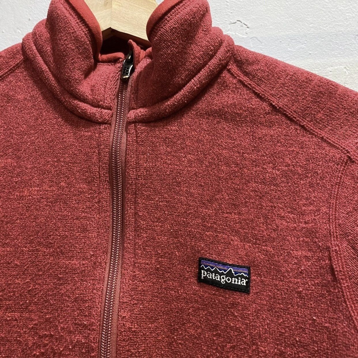 Patagonia × Vintage Vintage Patagonia Y2K Zip Red Jackets Size XS / US 0-2 / IT 36-38 - 3 Thumbnail