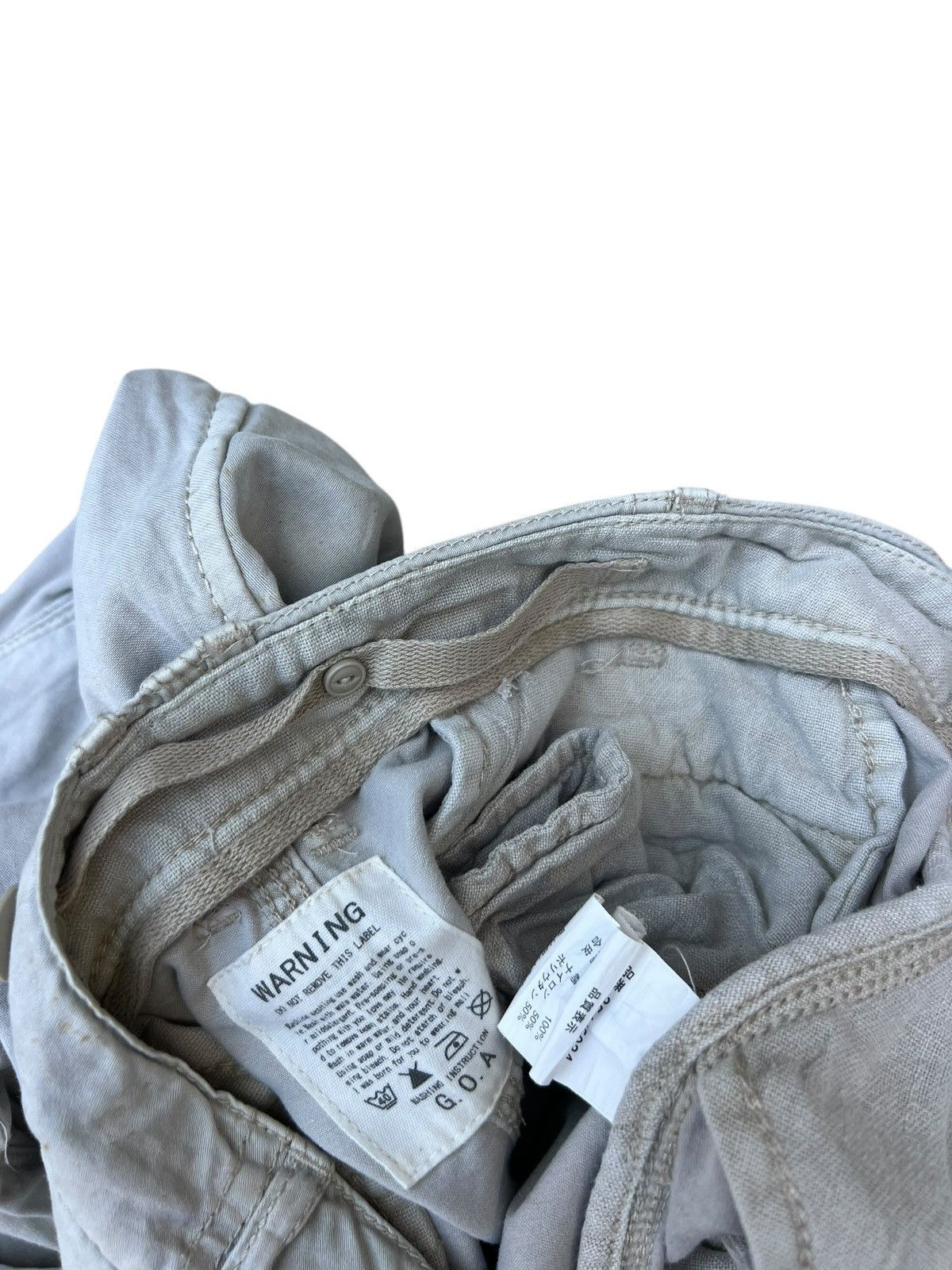 If Six Was Nine G.O.A Stains Cargo Trouser Pant Size US 30 / EU 46 - 23 Thumbnail