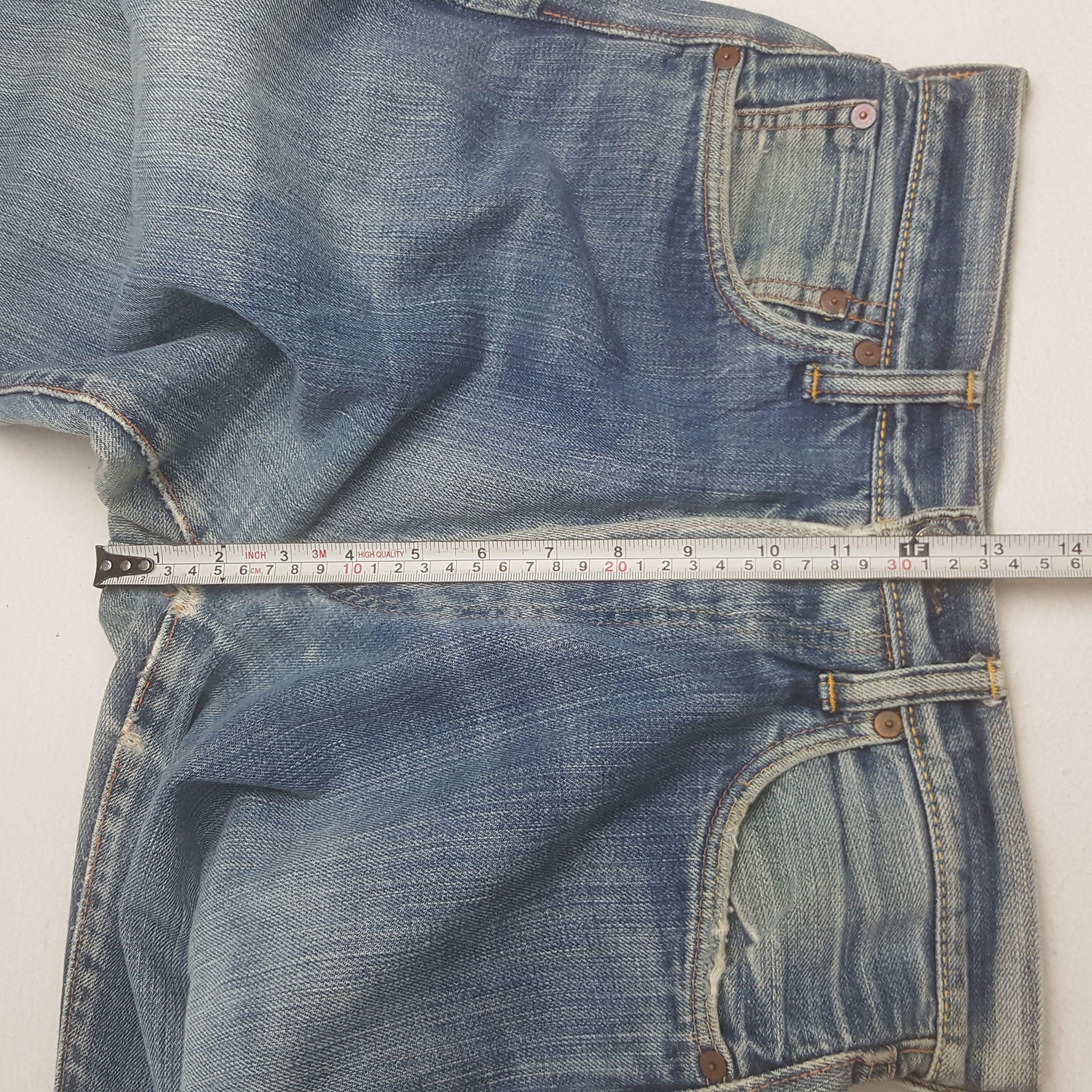 Evisu × Vintage Vintage Evisu Japan Selvedge Custom Daicock Denim Jeans Size US 28 / EU 44 - 8 Thumbnail