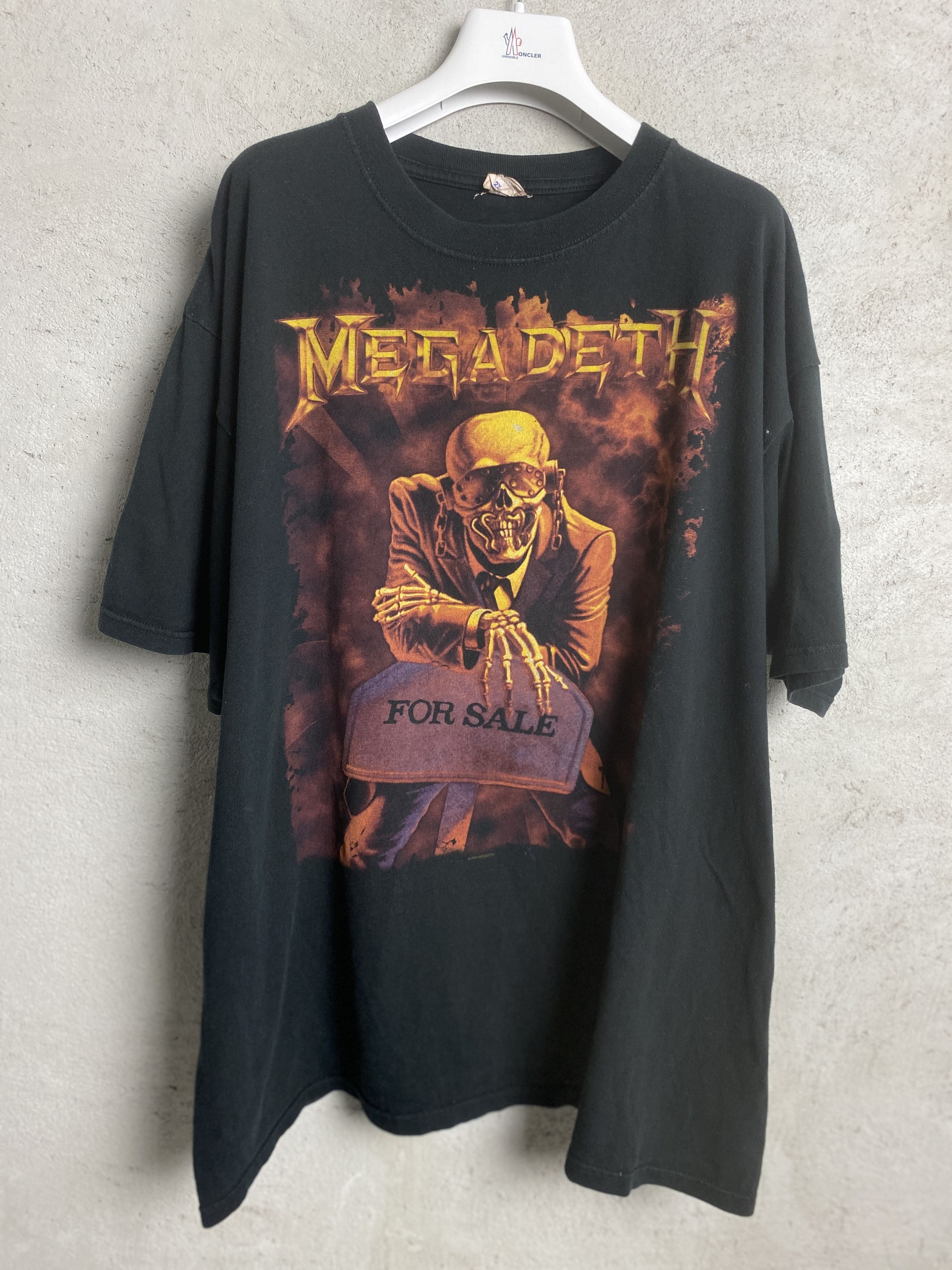 Megadeth Megadeth vintage 2009 t-shirt tee For Sale printed Size US XXL / EU 58 / 5 - 1 Thumbnail