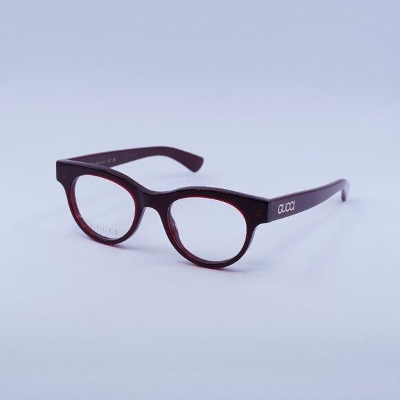Gucci Gucci GG1792O 004 Eyeglasses Burgundy 46mm Square Frame Size ONE SIZE - 1 Thumbnail