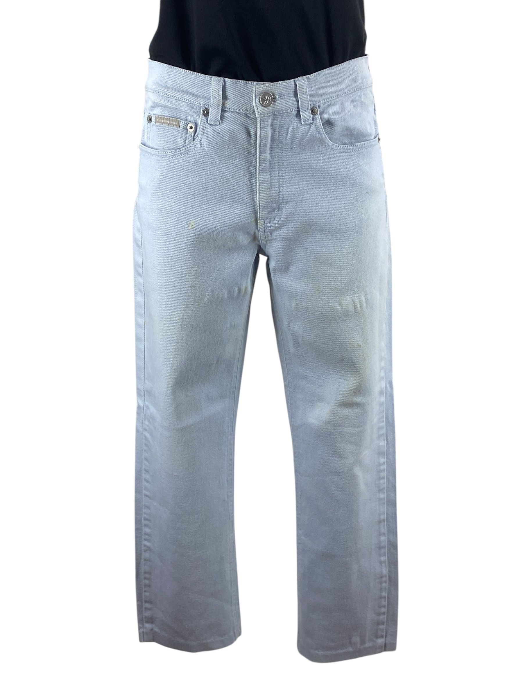 Calvin Klein × Vintage Calvin Klein Jeans Vintage High Waisted Jeans Size 28" / US 6 / IT 42 - 3 Thumbnail