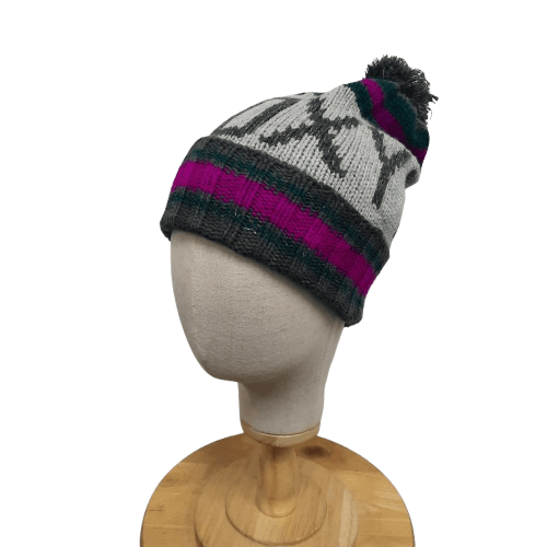 Quiksilver 💫 Roxy spellout ski style beanie hat Size ONE SIZE - 1 Thumbnail