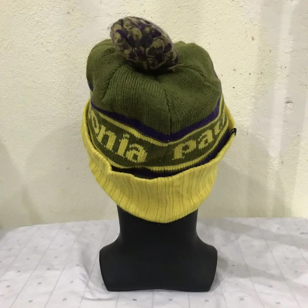 Patagonia × Vintage Patagonia Spellout Bobble Beanie Hat Size ONE SIZE - 5 Thumbnail