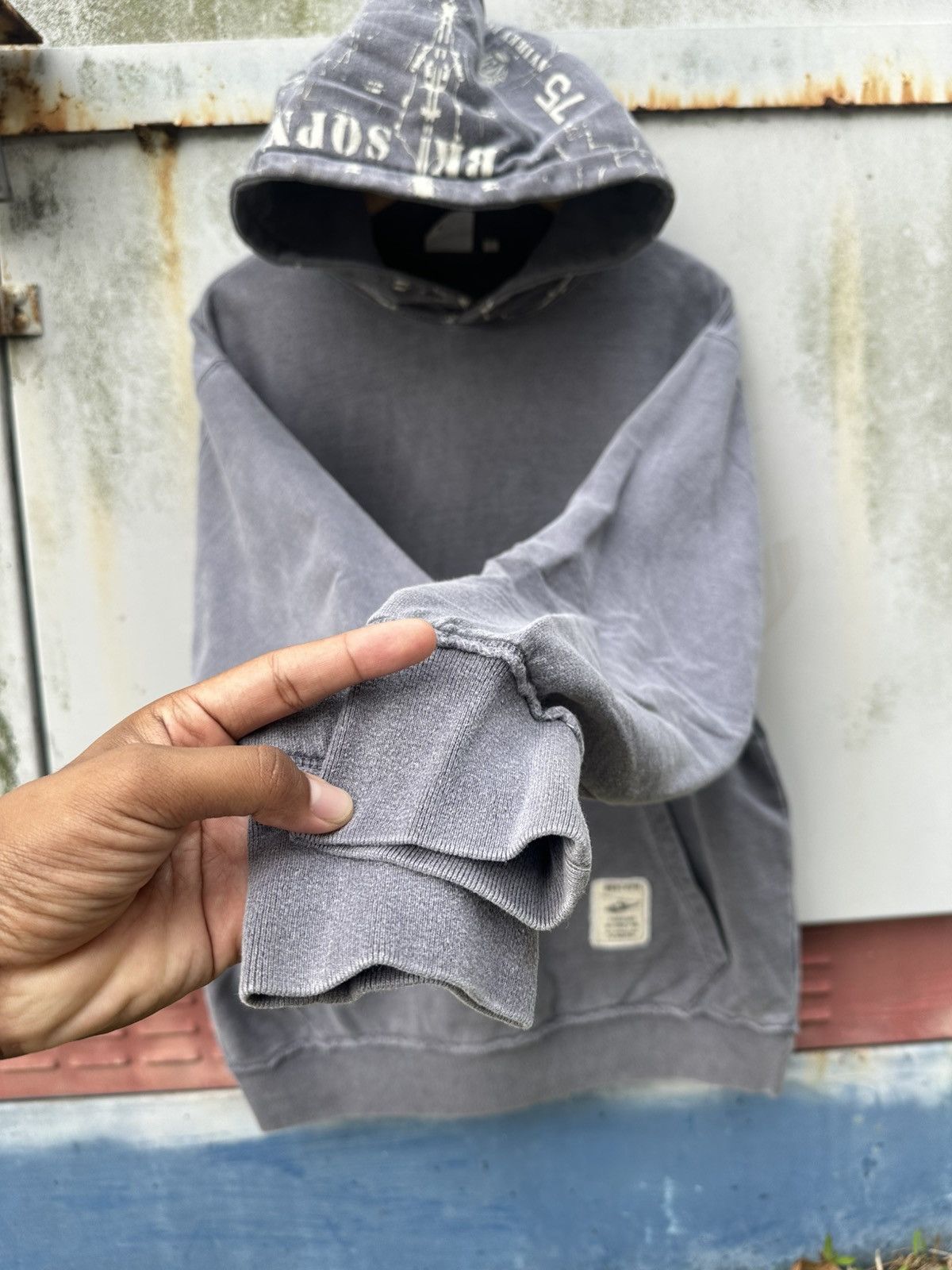 Avirex 🪖Avirex Faded Oversized Hoodie Size US XL / EU 56 / 4 - 7 Thumbnail