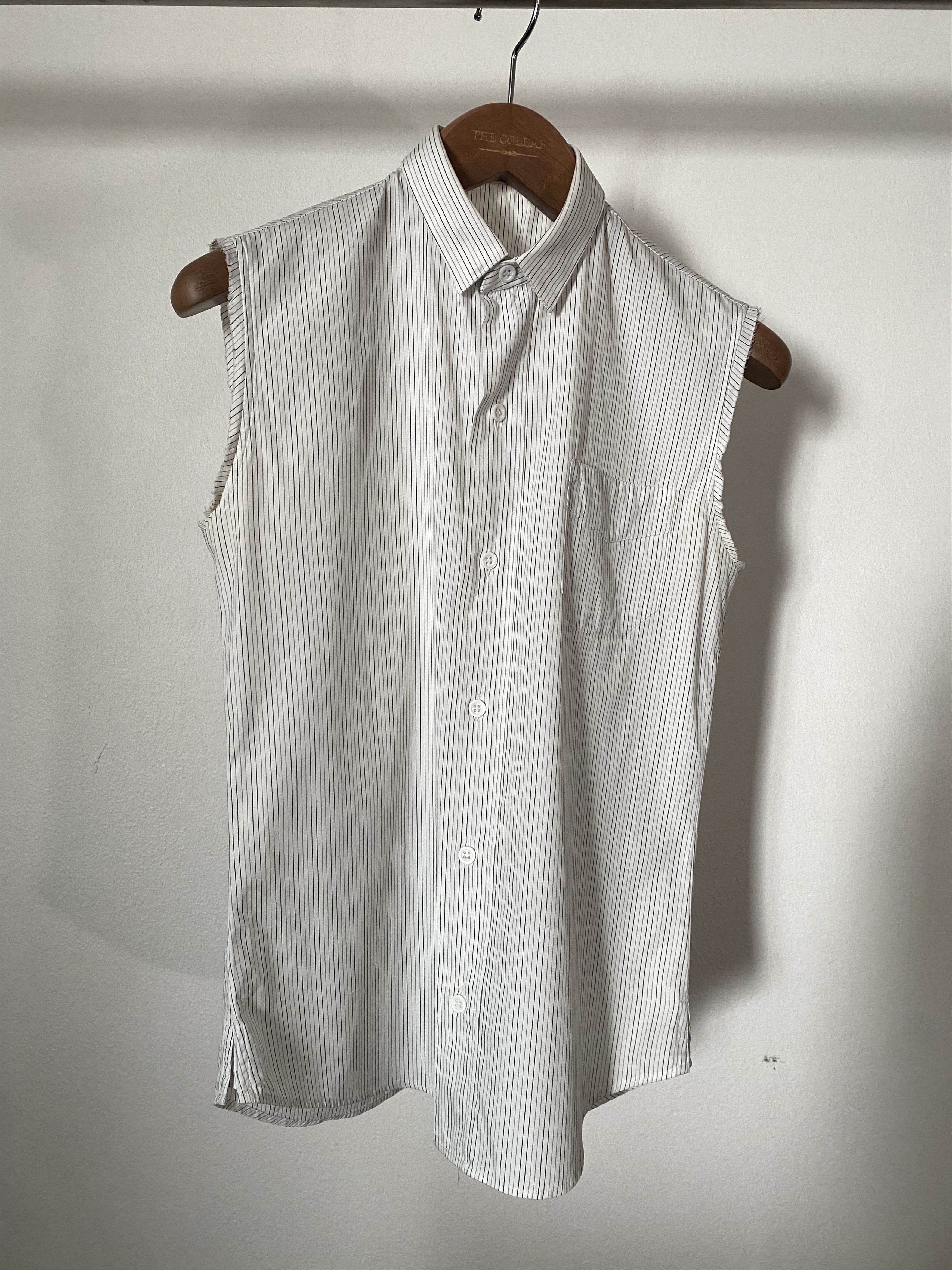 Dior Homme SS05 Sleeveless Shirt, view 4