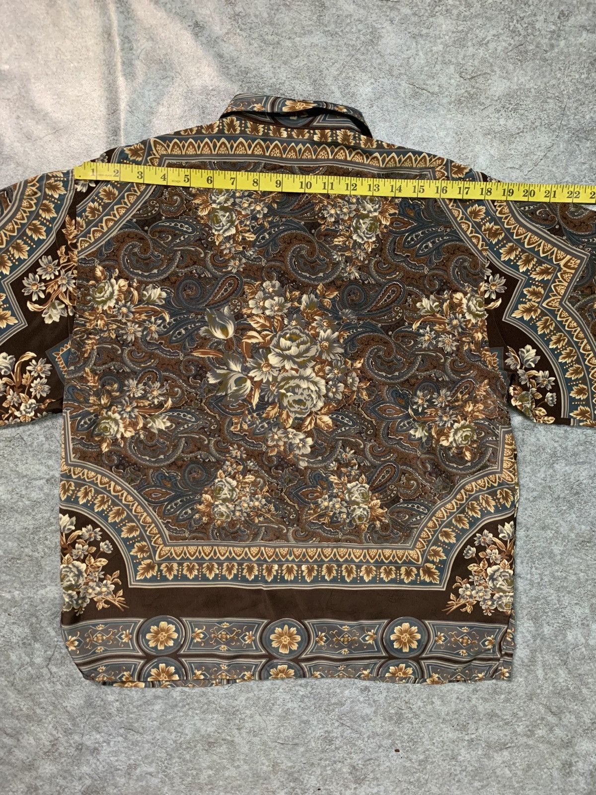 Other Rare Design Vintage Sunnasa Paisley Print Blouse Size M / US 6-8 / IT 42-44 - 9 Thumbnail