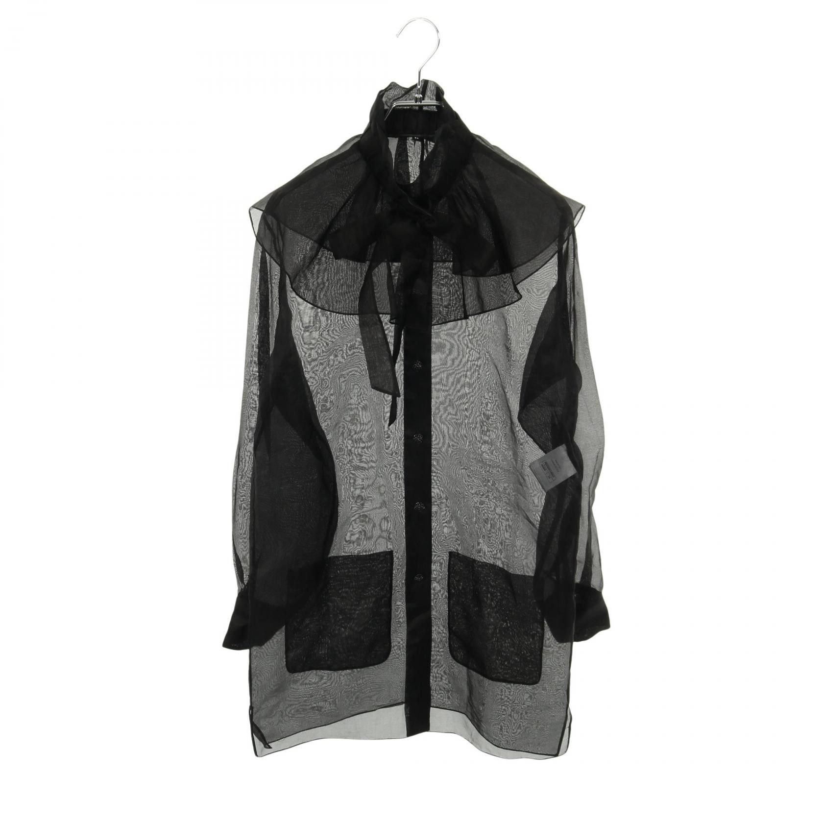 Chanel Chanel Chanel Silk Blouse Textile Tops P62355V24053 DUTY FREE for USA Size ONE SIZE - 1 Thumbnail