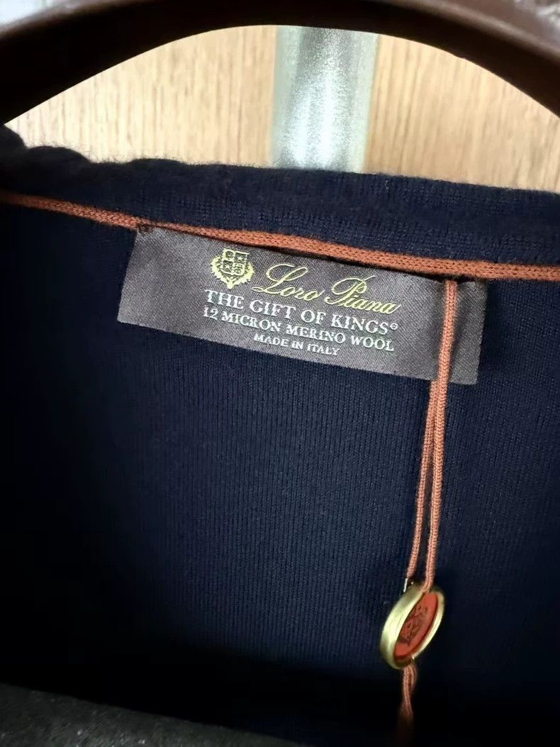 Loro Piana LORO PIANA Knitted cardigan sweater Size S / US 4 / IT 40 - 3 Thumbnail
