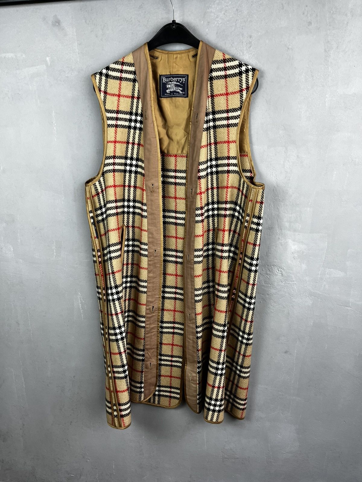 Burberry × Burberry Prorsum × Vintage Burberrys Nova Check Liner Size US M / EU 48-50 / 2 - 1 Thumbnail