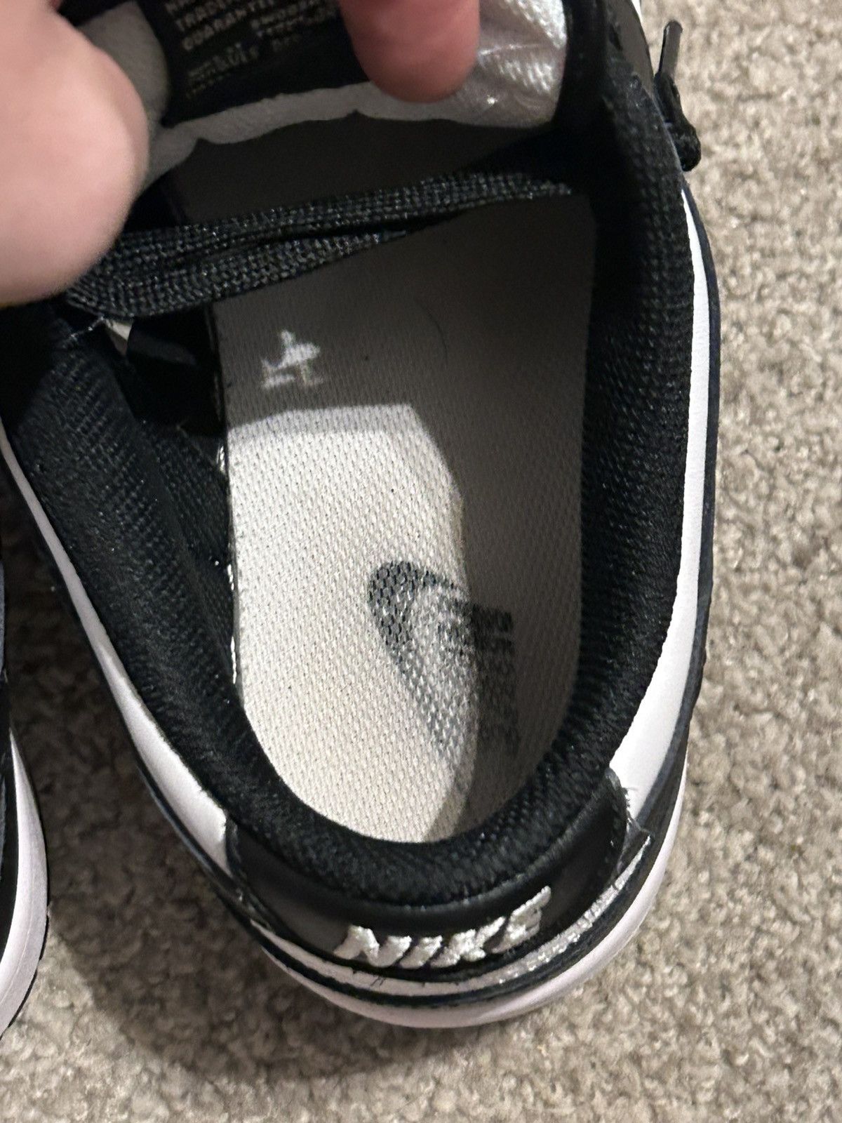 Nike Nike dunk low Pandas Size US 9.5 / EU 42-43 - 10 Thumbnail