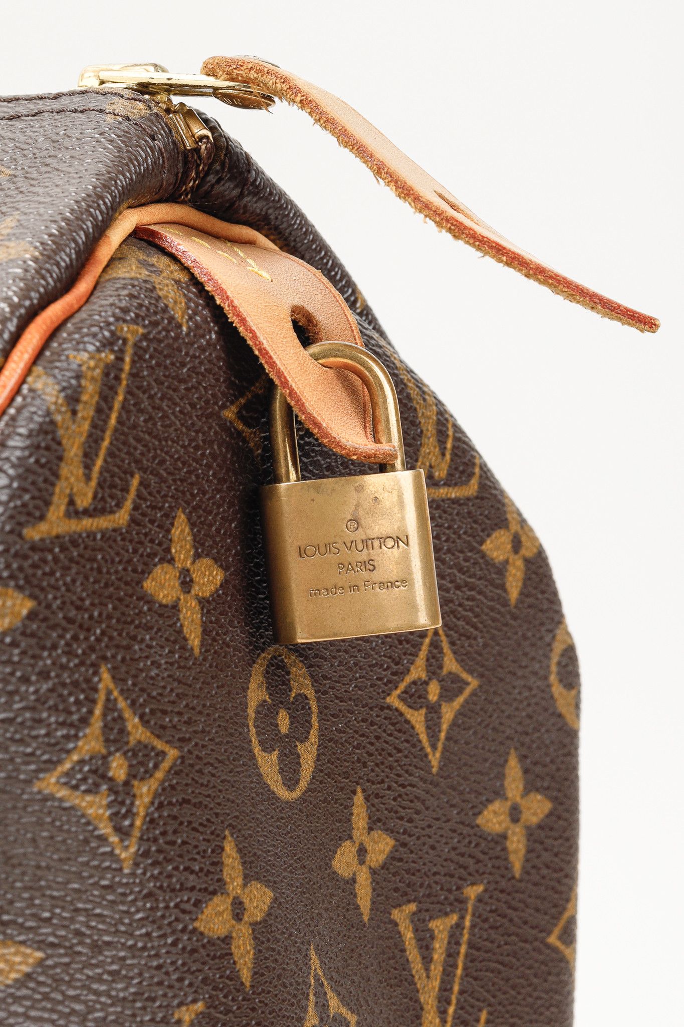 Louis Vuitton Louis Vuitton Speedy 30 Brown Monogram Double Handle Bag Size ONE SIZE - 10 Thumbnail