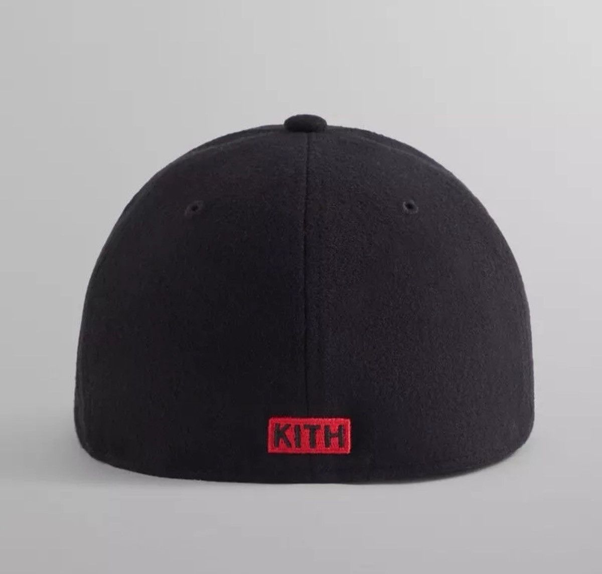 Kith Kith for the NFL Giants '47 Wool Fitted Cap Black Hat Medium Size ONE SIZE - 2 Thumbnail