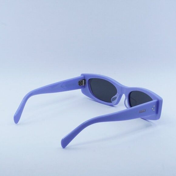 Celine NEW CELINE CL40245U 78A SHINY LILAC / GREY SUNGLASSES Size ONE SIZE - 9 Thumbnail