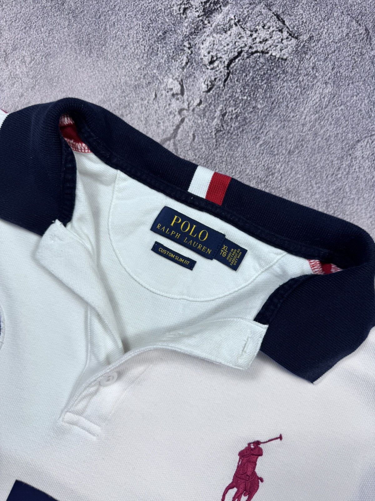 Polo Ralph Lauren Polo Ralph Lauren "GBR" Team Polo Size US XL / EU 56 / 4 - 3 Thumbnail