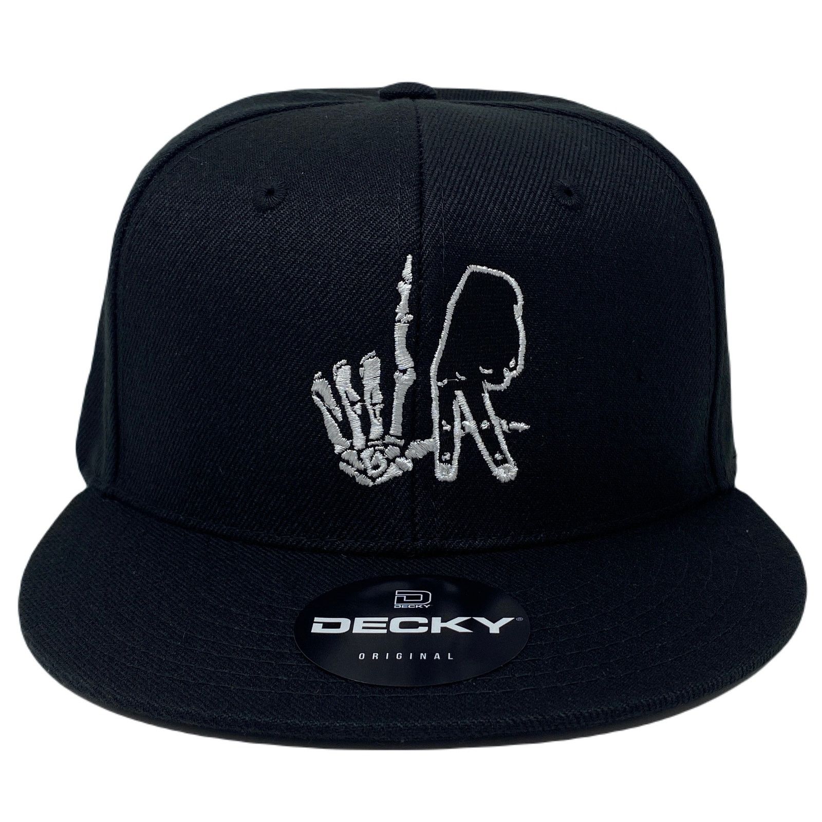 Other Los Angeles Bone Black Hand Snapback Hat All Black Size ONE SIZE - 3 Thumbnail