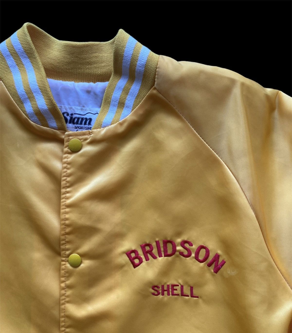 Vintage Vintage 70s 80s Siam Sportswear bomber jacket Birdson Shell Size US L / EU 52-54 / 3 - 6 Thumbnail