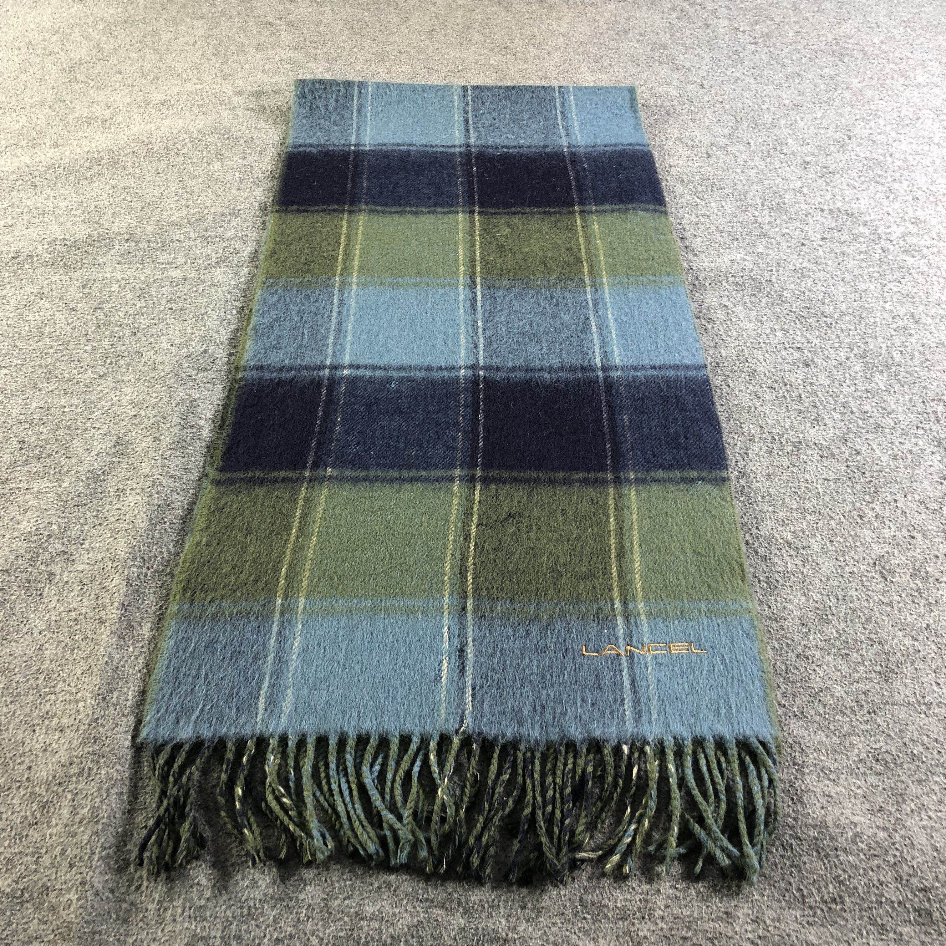 Lancel Lancel Wool Scarf Muffler V1966 Size ONE SIZE - 2 Thumbnail