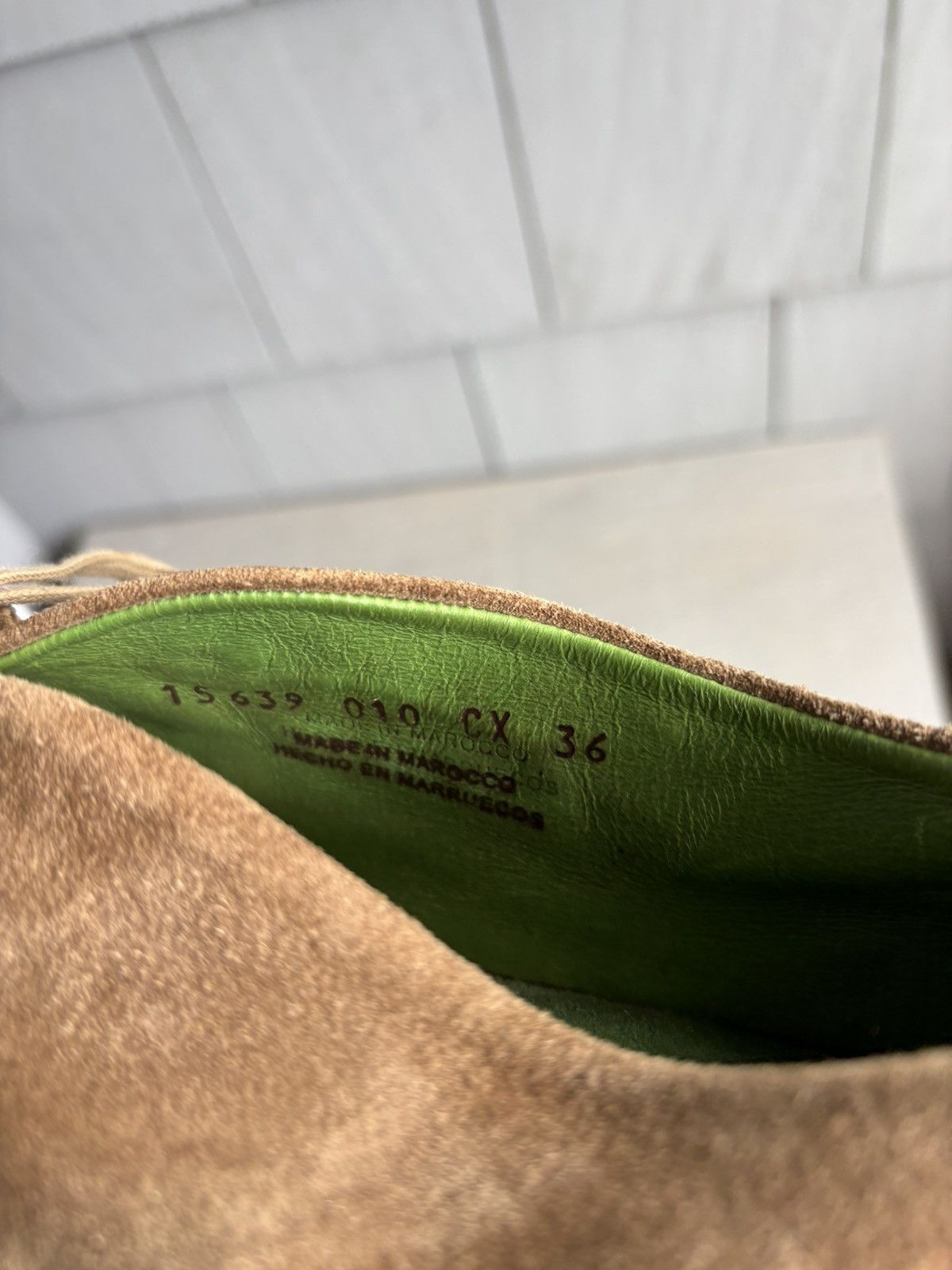 Camper × Designer Camper Mary Janes Suede Embroidered Crepe Sole Loafer Boot 6 Size US 6 / IT 36 - 12 Thumbnail