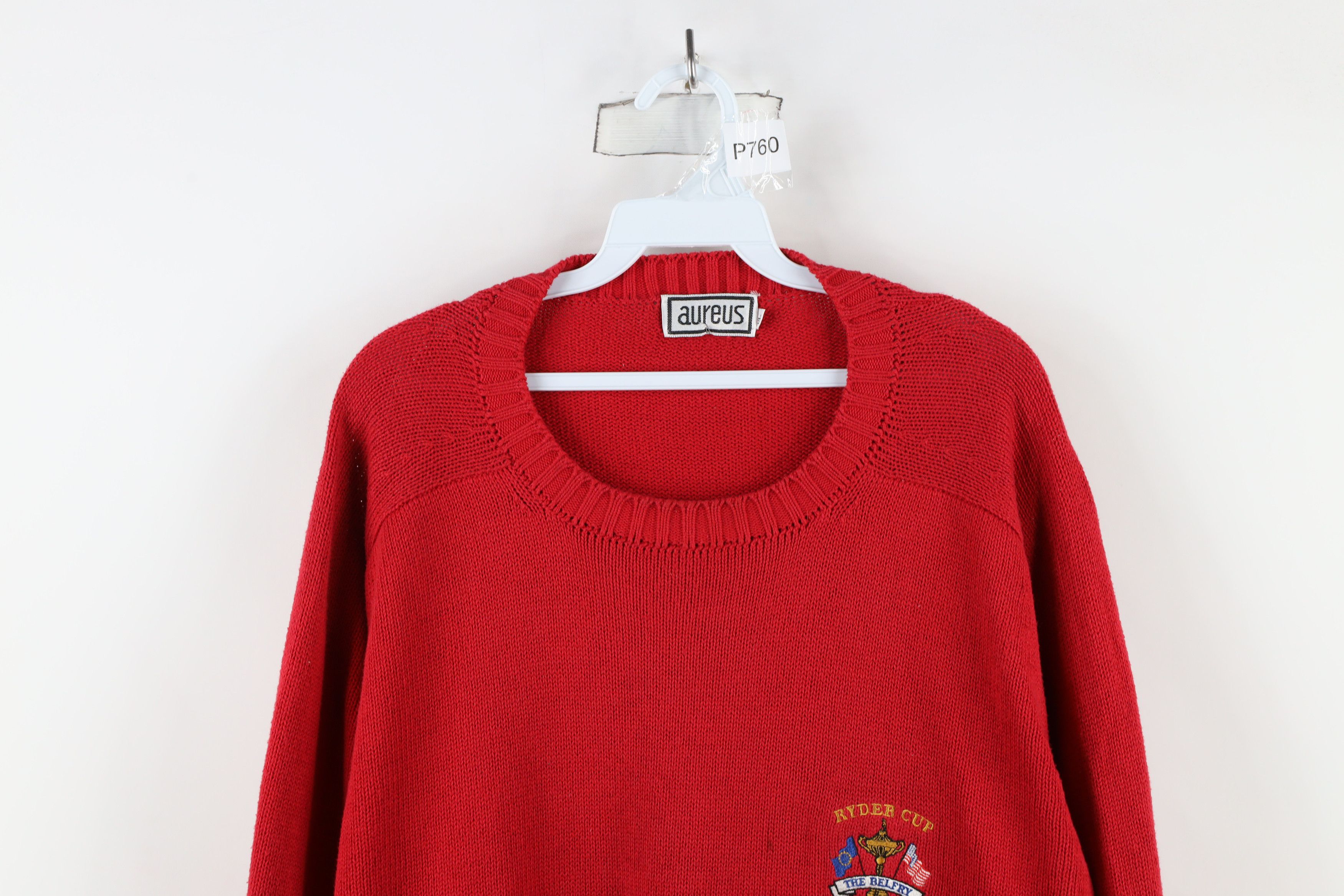 Vintage Vintage 90s Cup The Belfry Golf Cotton Knit Sweater USA Size US XL / EU 56 / 4 - 2 Thumbnail