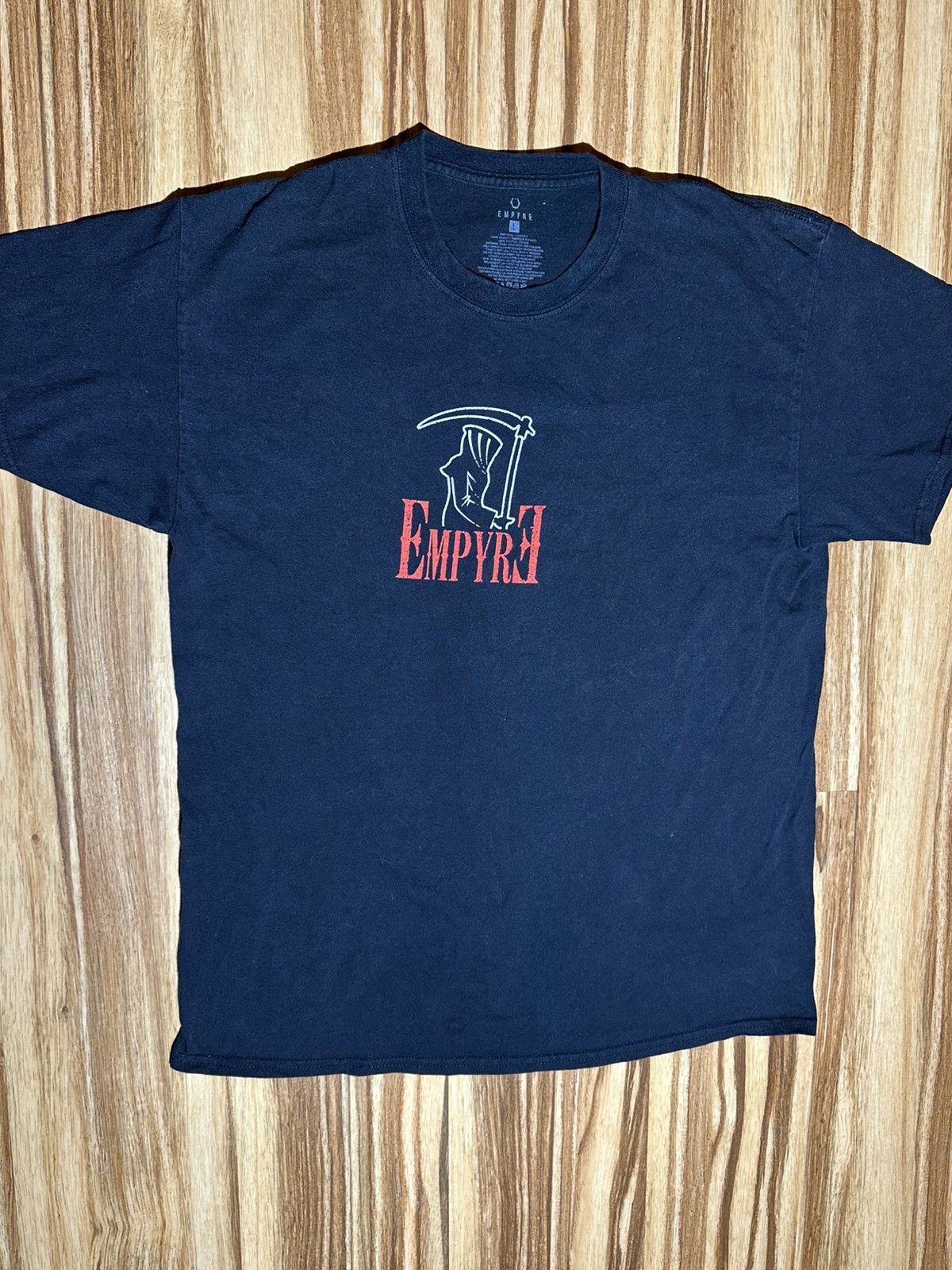 Empyre Empire Reaper and Red Rose Design On The Back Tshirt Size US L / EU 52-54 / 3 - 3 Thumbnail
