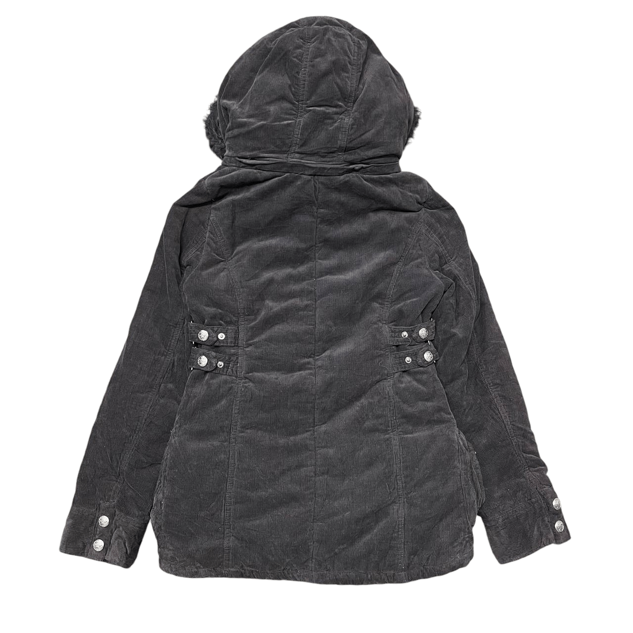 Japanese Brand Vintage Backs Bono Bondage Boa Fur Hooded Padding Jacket Size US S / EU 44-46 / 1 - 25 Thumbnail