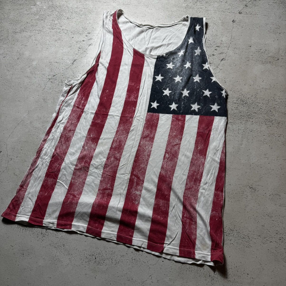 If Six Was Nine vintage t shirt with american flag netspend rich amiri style Size US L / EU 52-54 / 3 - 4 Thumbnail