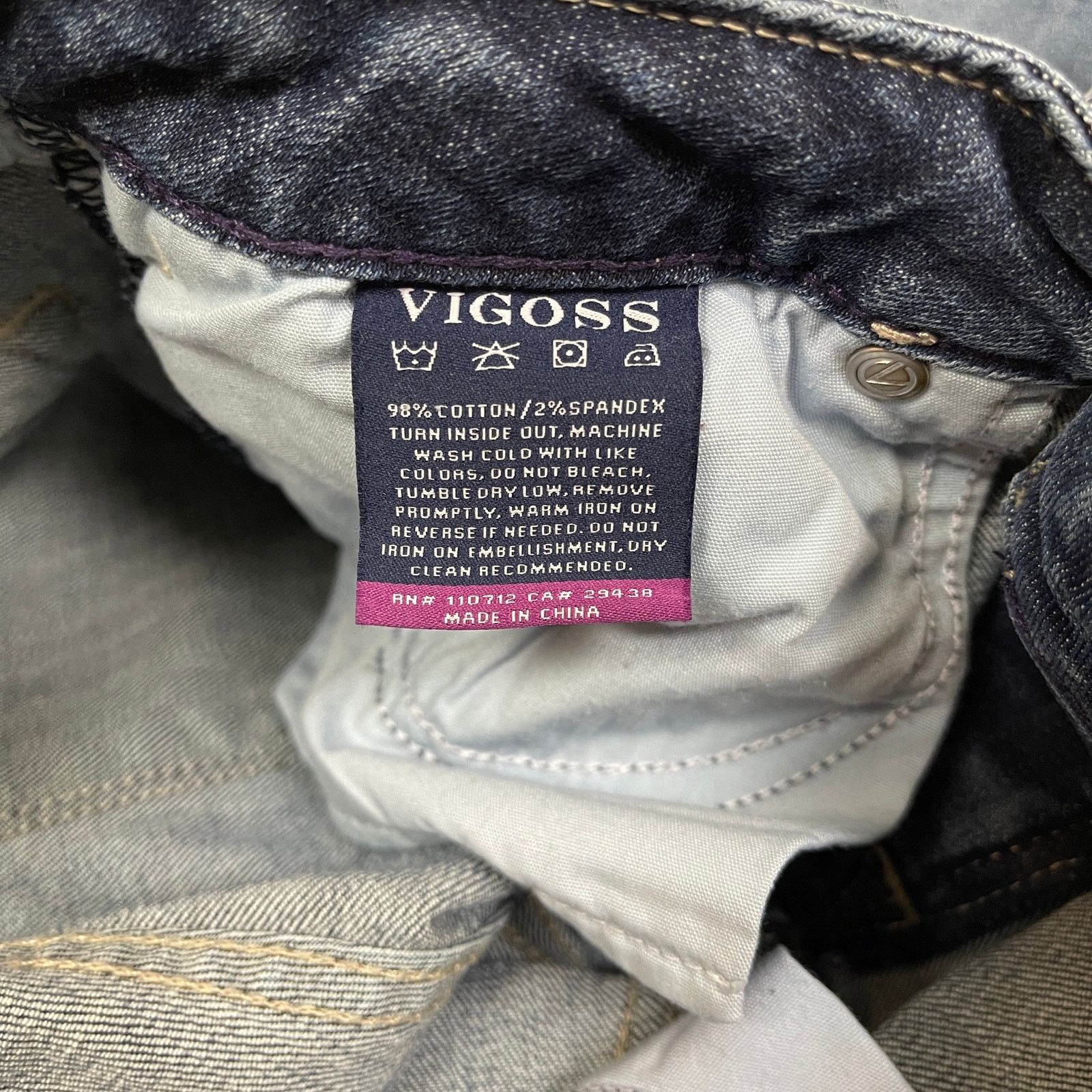 Other Vigoss The Thompson Tomboy Ripped Skinny Denim Jeans Size 26 Size 26" / US 2 / IT 38 - 18 Thumbnail