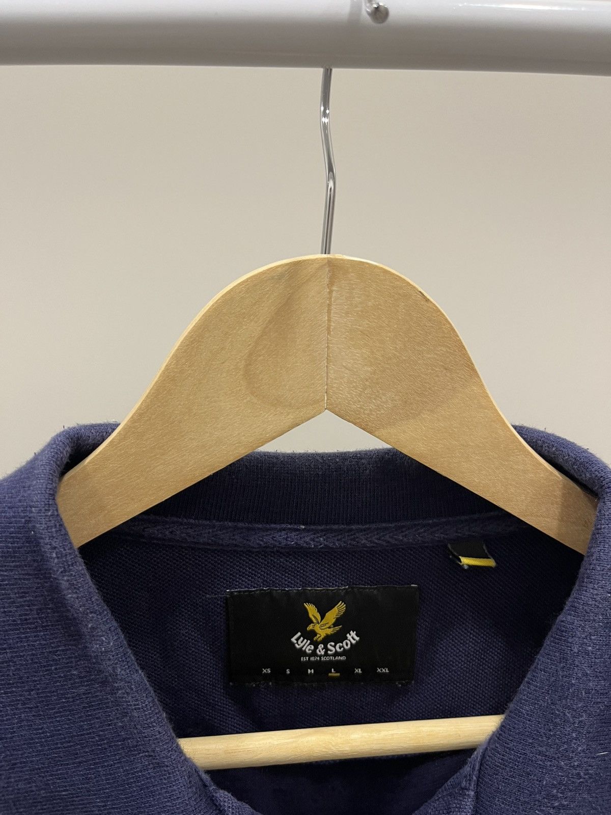 Lyle & Scott Lyle And Scott Sweatshirt Stripe Embroidere Logo Button Ups Size US L / EU 52-54 / 3 - 3 Thumbnail
