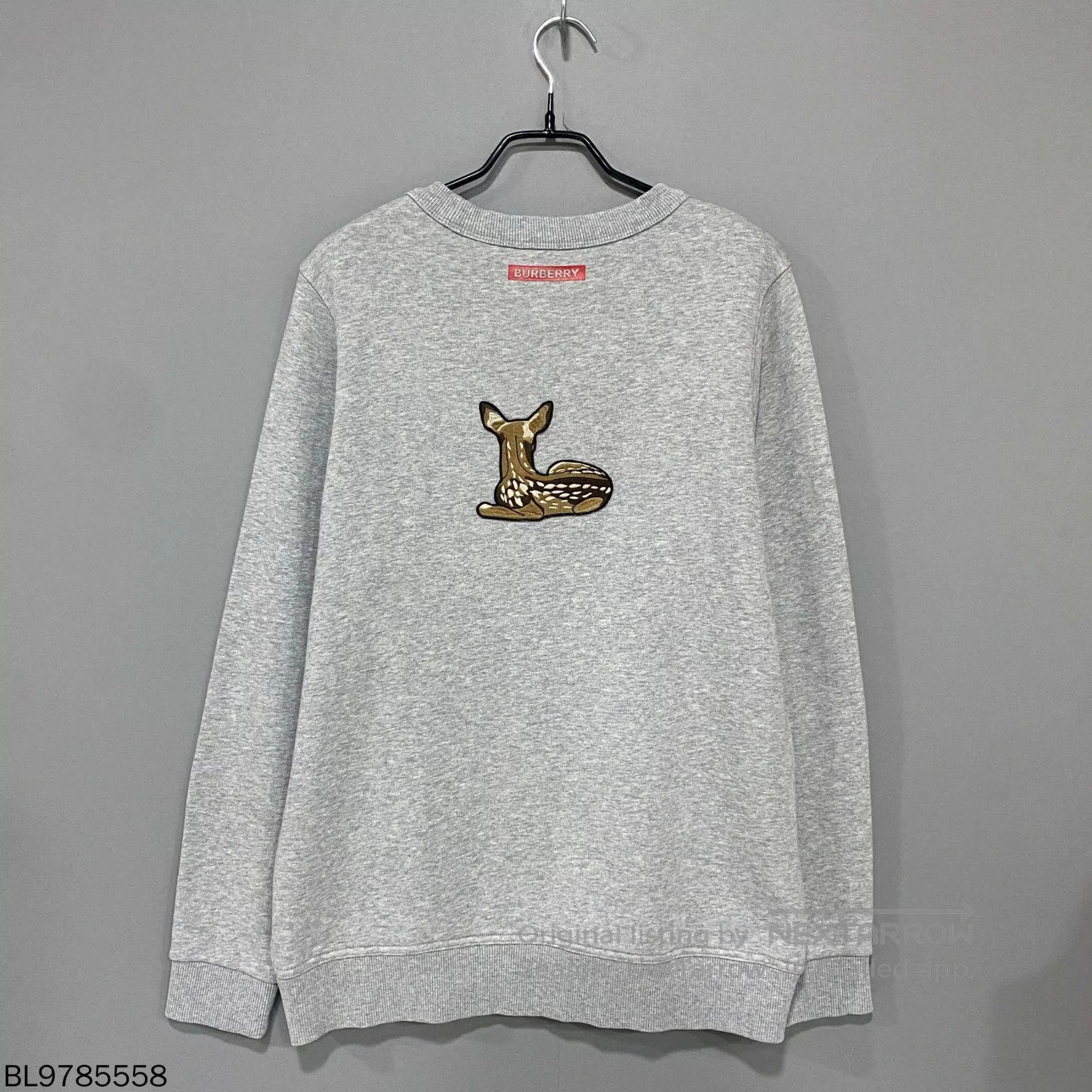 Burberry Burberry Deer Embroidered Logo Sweatshirt. Size US M / EU 48-50 / 2 - 5 Thumbnail