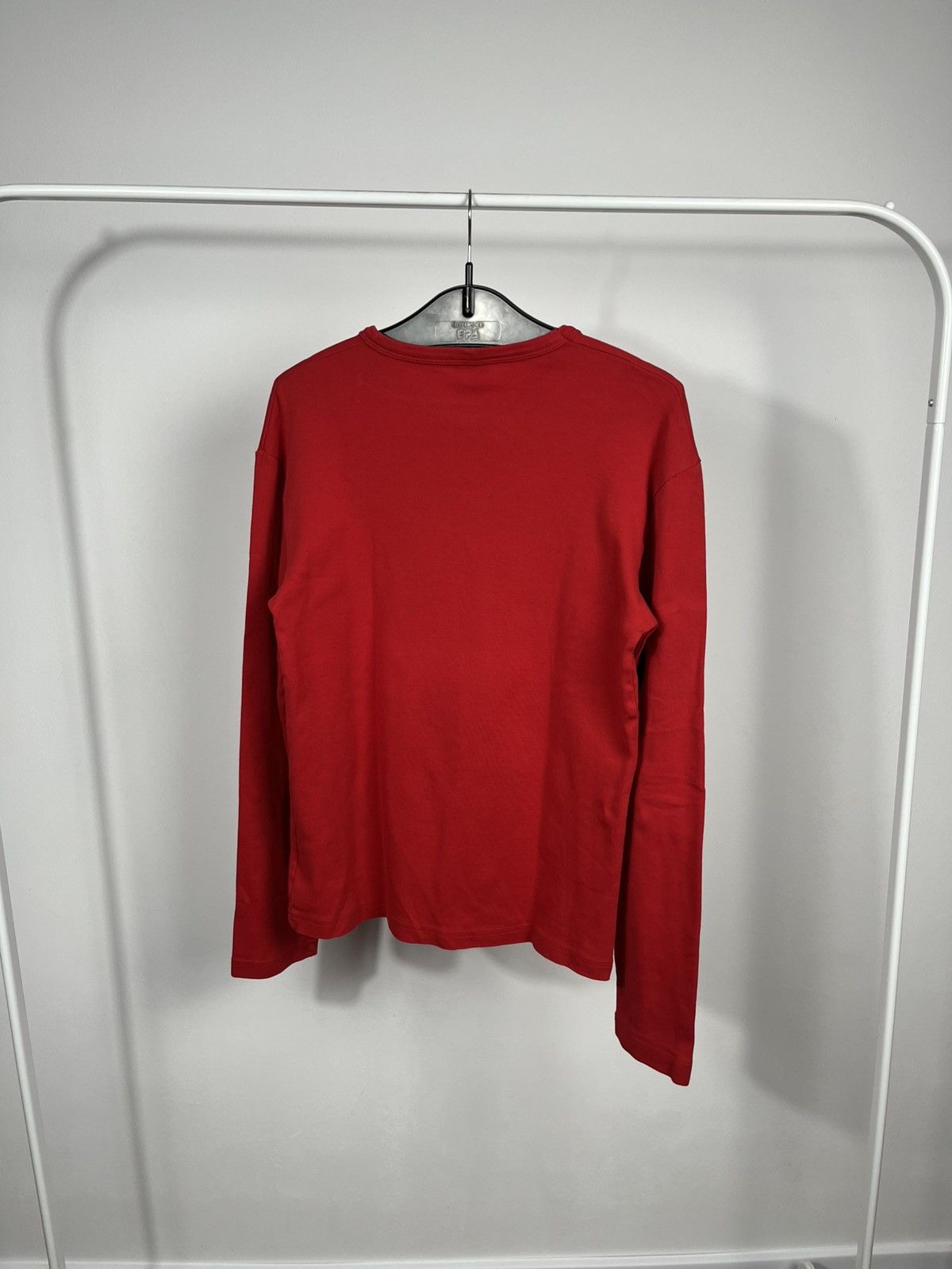 Diesel Diesel Mens Red Long Sleeve Logo Shirt XL Casual Streetwear Size US XL / EU 56 / 4 - 13 Thumbnail