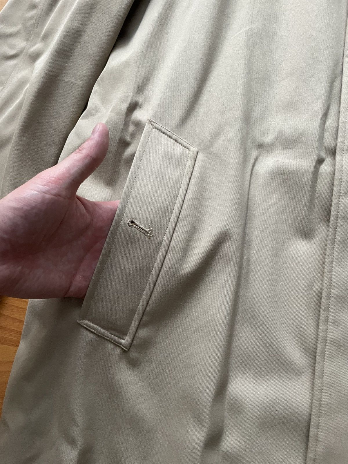 Burberry Vintage Burberrys Beige Men Trench Check Coat Size US L / EU 52-54 / 3 - 4 Thumbnail