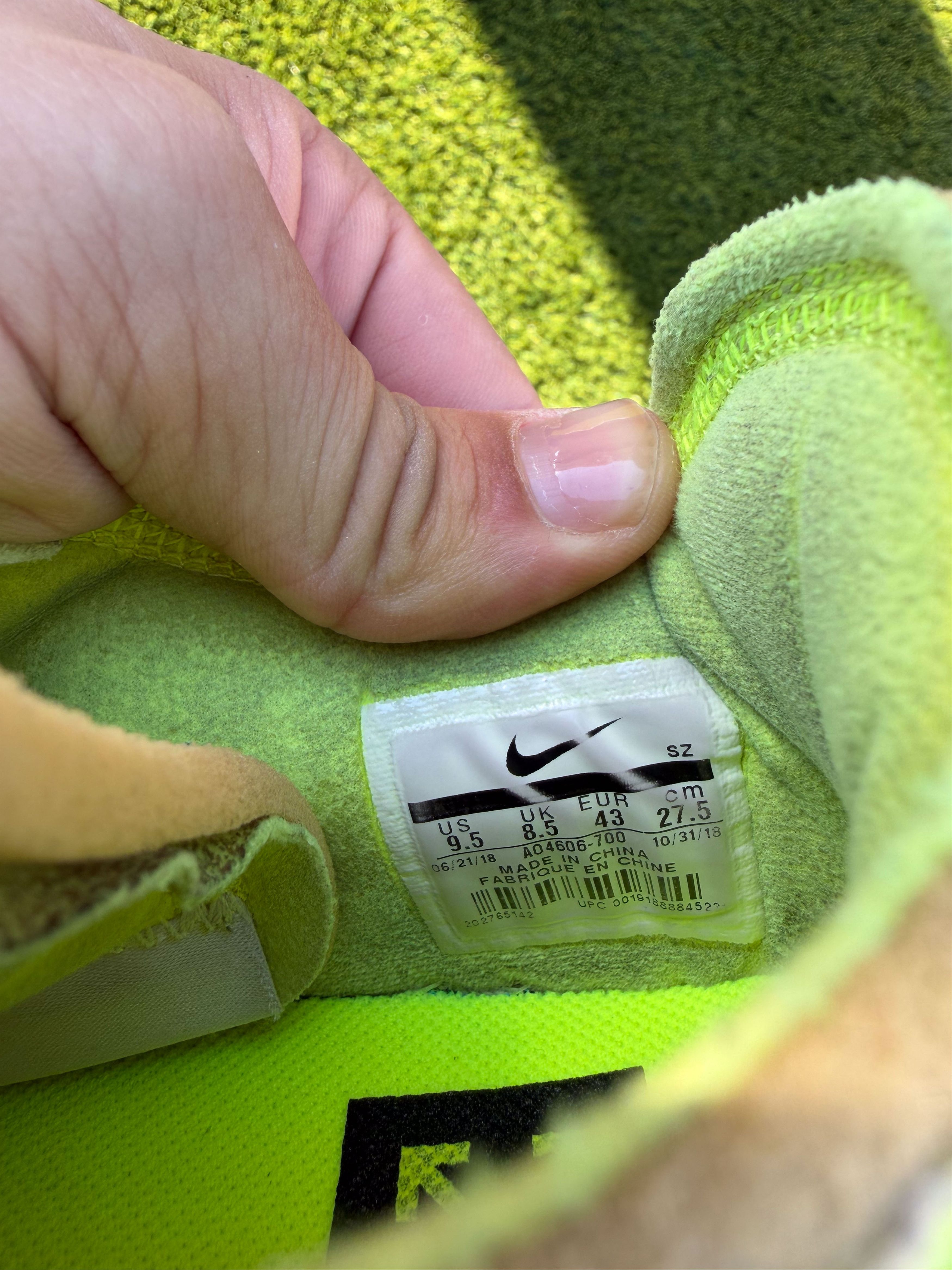 Nike × Off-White Volt Air Force 1 Virgil Abloh Off- White Size US 9.5 / EU 42-43 - 10 Thumbnail