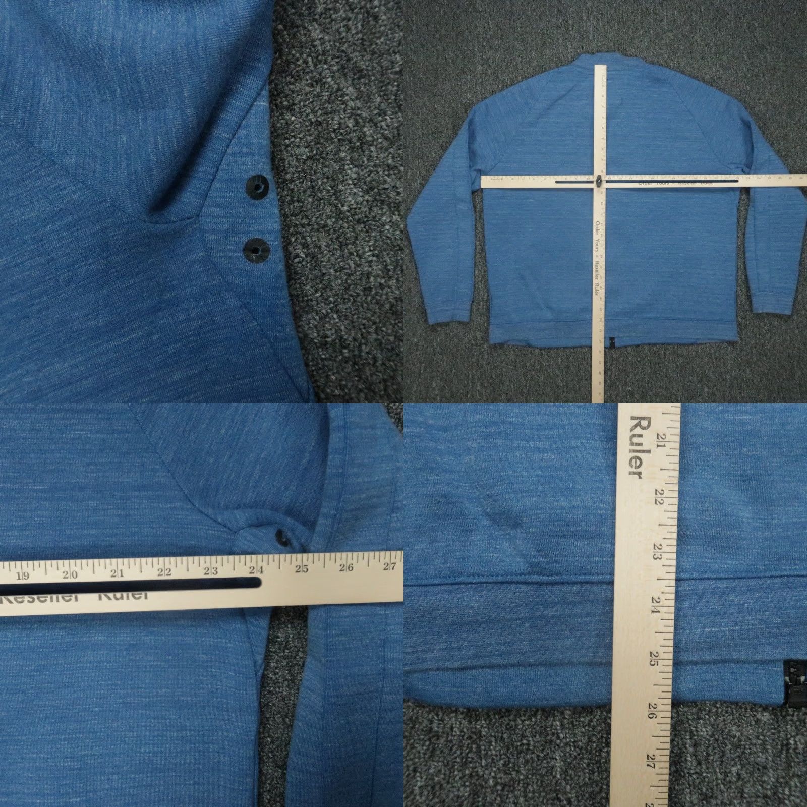Nike VINTAGE Nike Jacket Men XL Blue Activewear Casual Full Zip Pockets 90s Size US XL / EU 56 / 4 - 8 Thumbnail