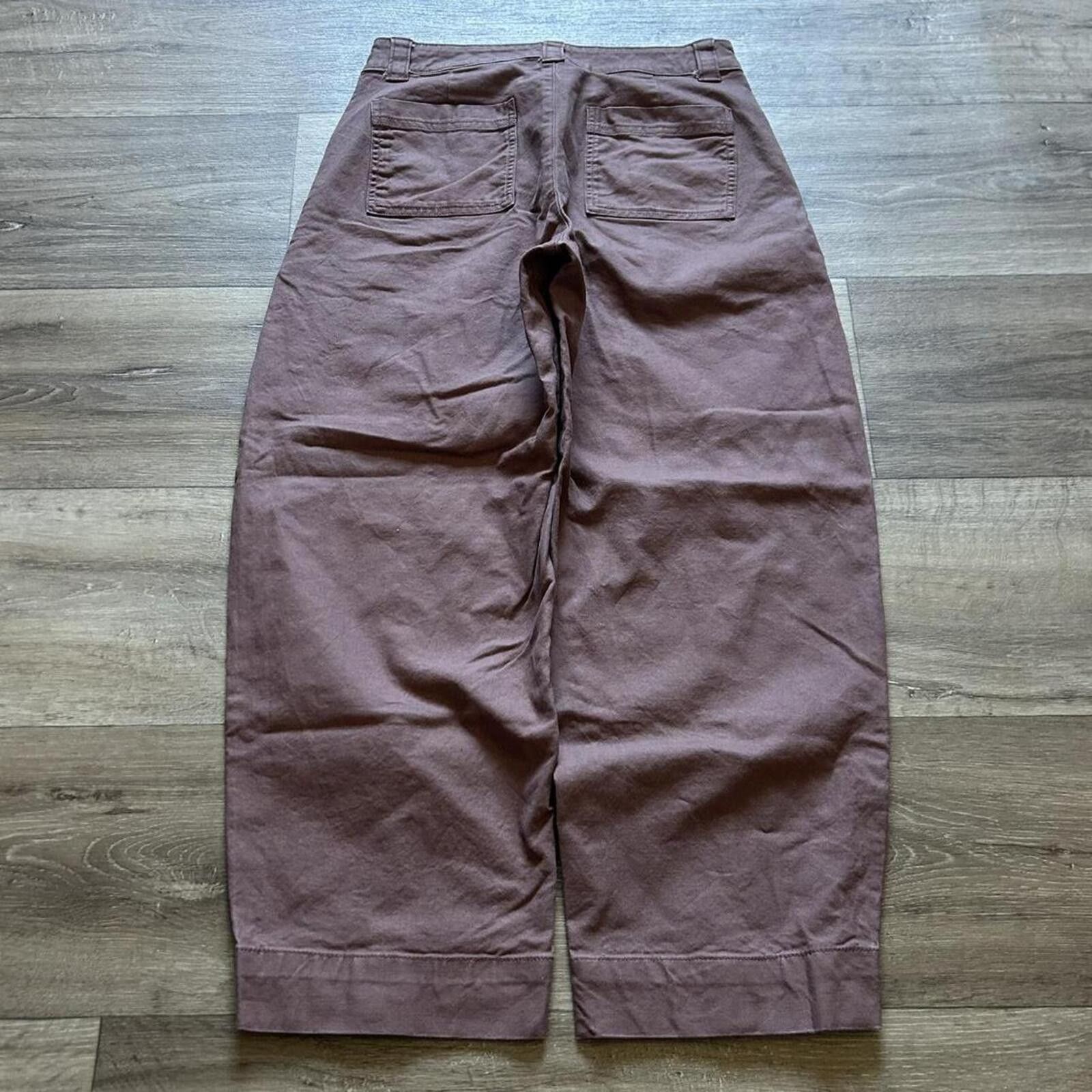 Old Navy Brown Old Navy high-waisted barrel leg jeans Size 2 denim Size 26" / US 2 / IT 38 - 1 Thumbnail