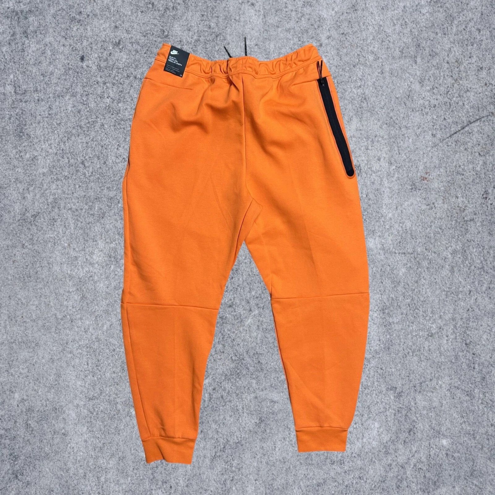 Nike Nike Tech NWT Orange Fleece Tapered Joggers Sweats Mens XL C Size US 26 / EU 42 - 1 Thumbnail