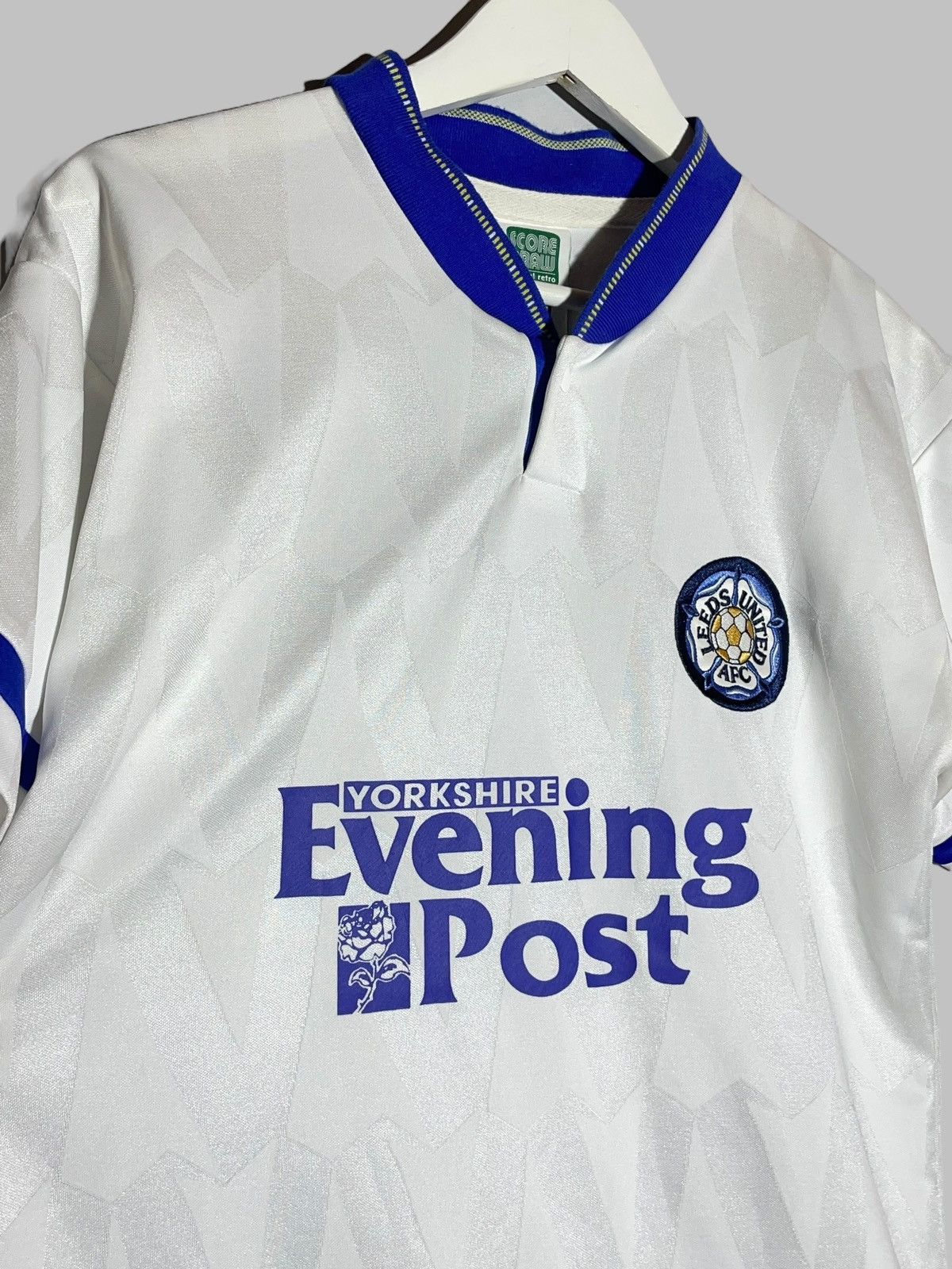 Vintage #11 Speed Leeds United 1991/92 Home Vintage Football Shirt Size US S / EU 44-46 / 1 - 4 Thumbnail