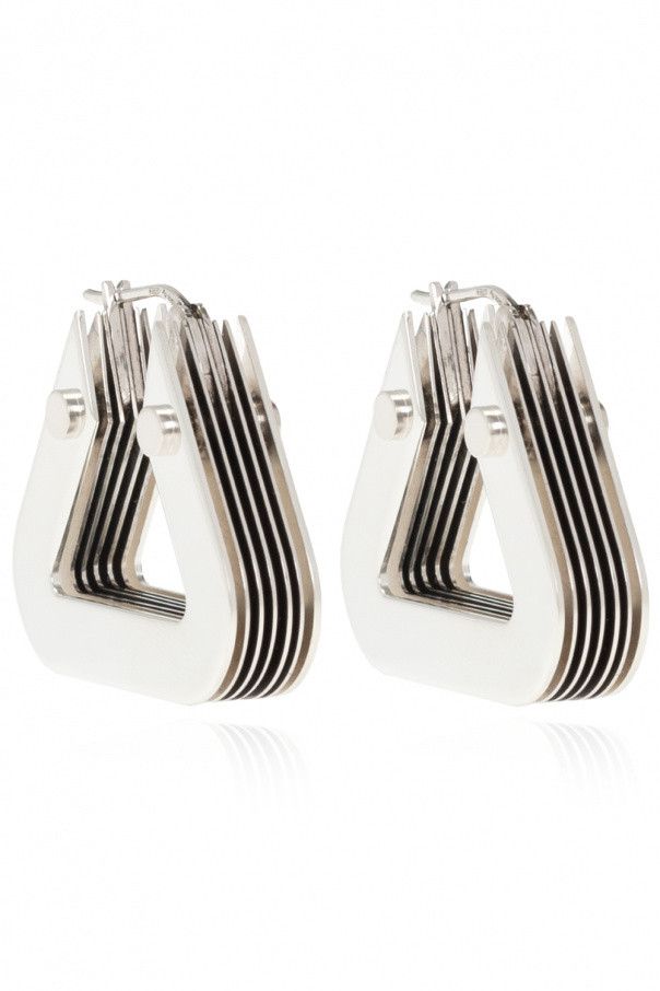 Bottega Veneta o1n1vont1124 Size: OS / Earrings in Silver Size ONE SIZE - 1 Thumbnail